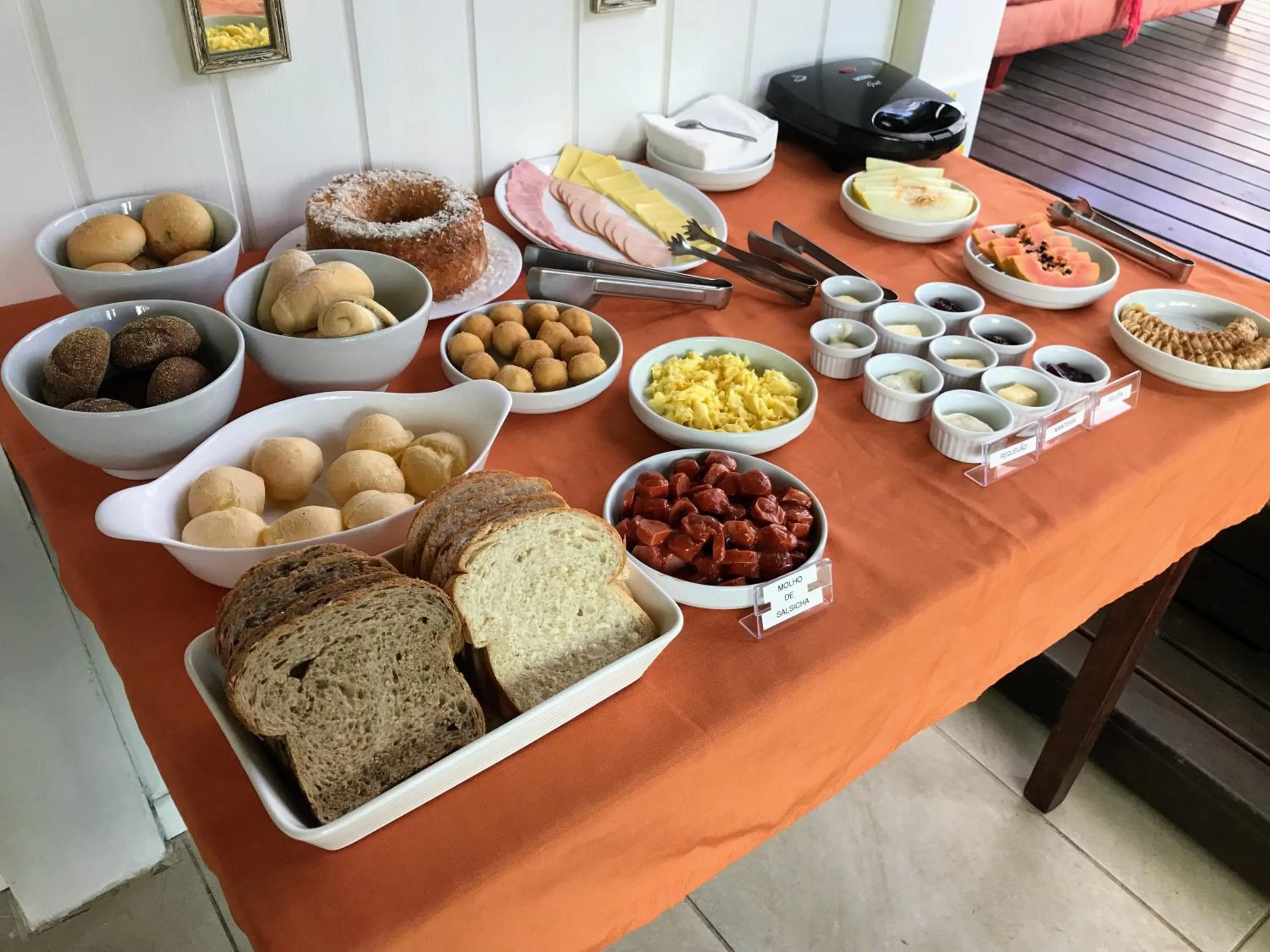 Breakfast in Pousada Amaravida