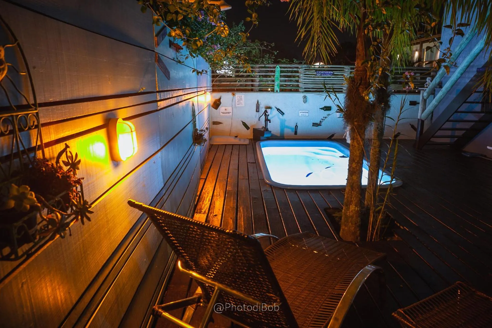 Swimming pool in Pousada Amaravida