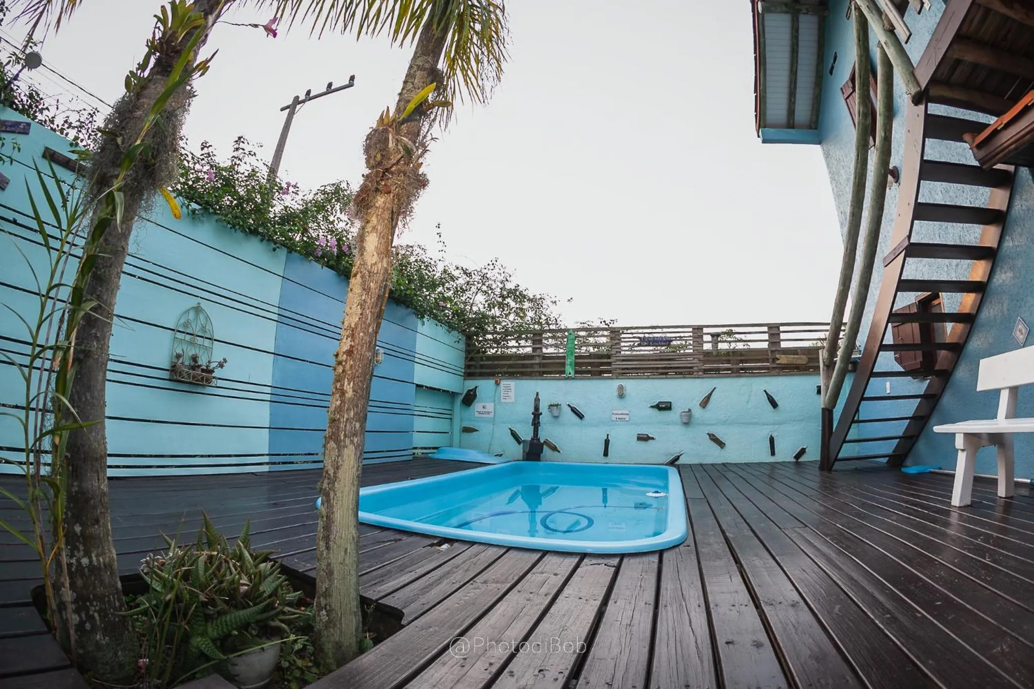 Swimming pool in Pousada Amaravida