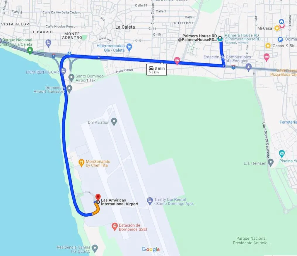 A 7 minutos del Aeropuerto SDQ, Moderno y Compacto Apartamento