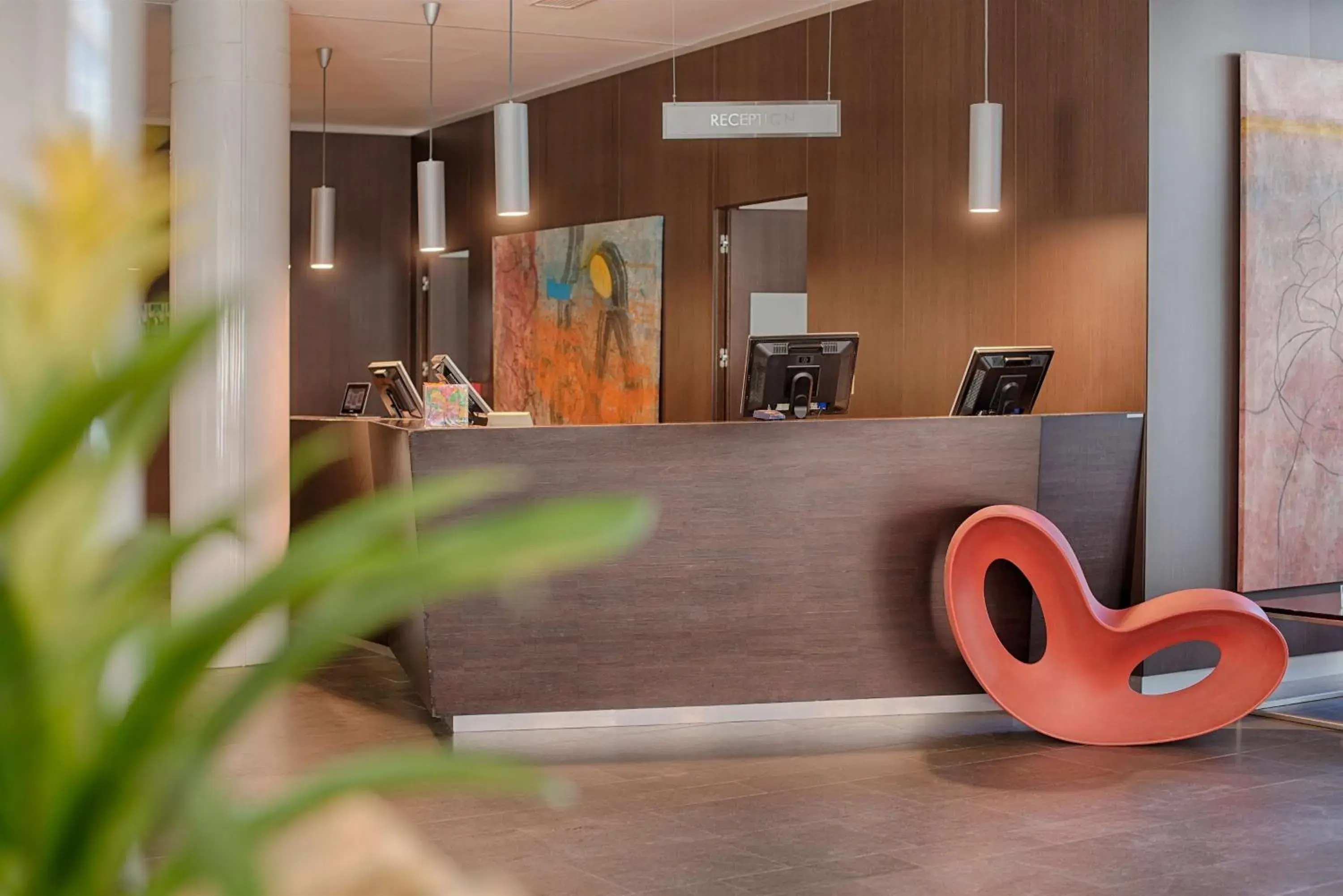 Lobby or reception in NH Savona Darsena Lobby or reception in NH Savona Darsena