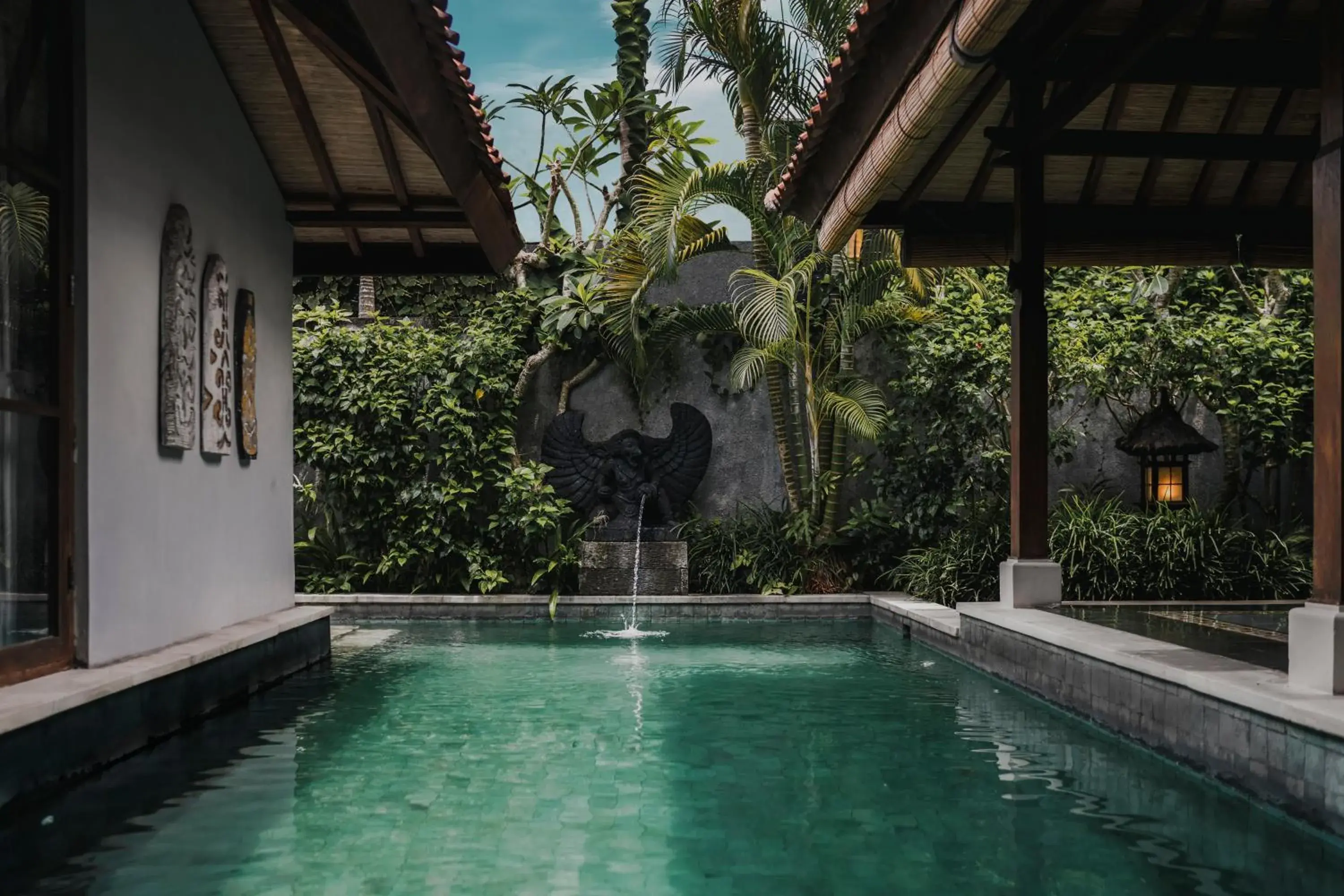 Pool view in Aradhana Villas by Ekosistem Pool view in Aradhana Villas by Ekosistem