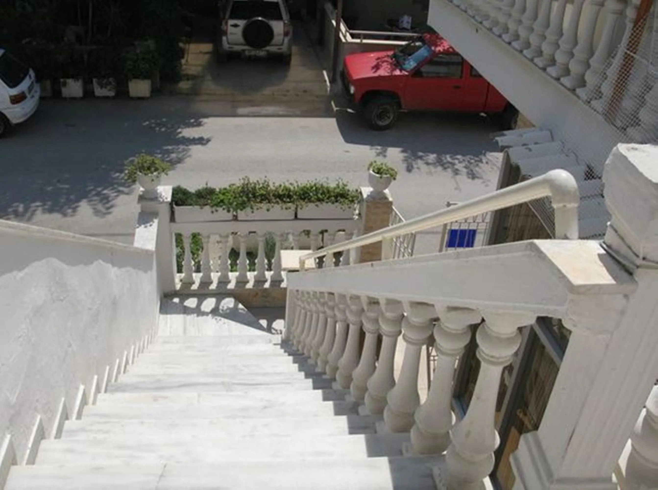 Decorative detail in Aegean Hotel
