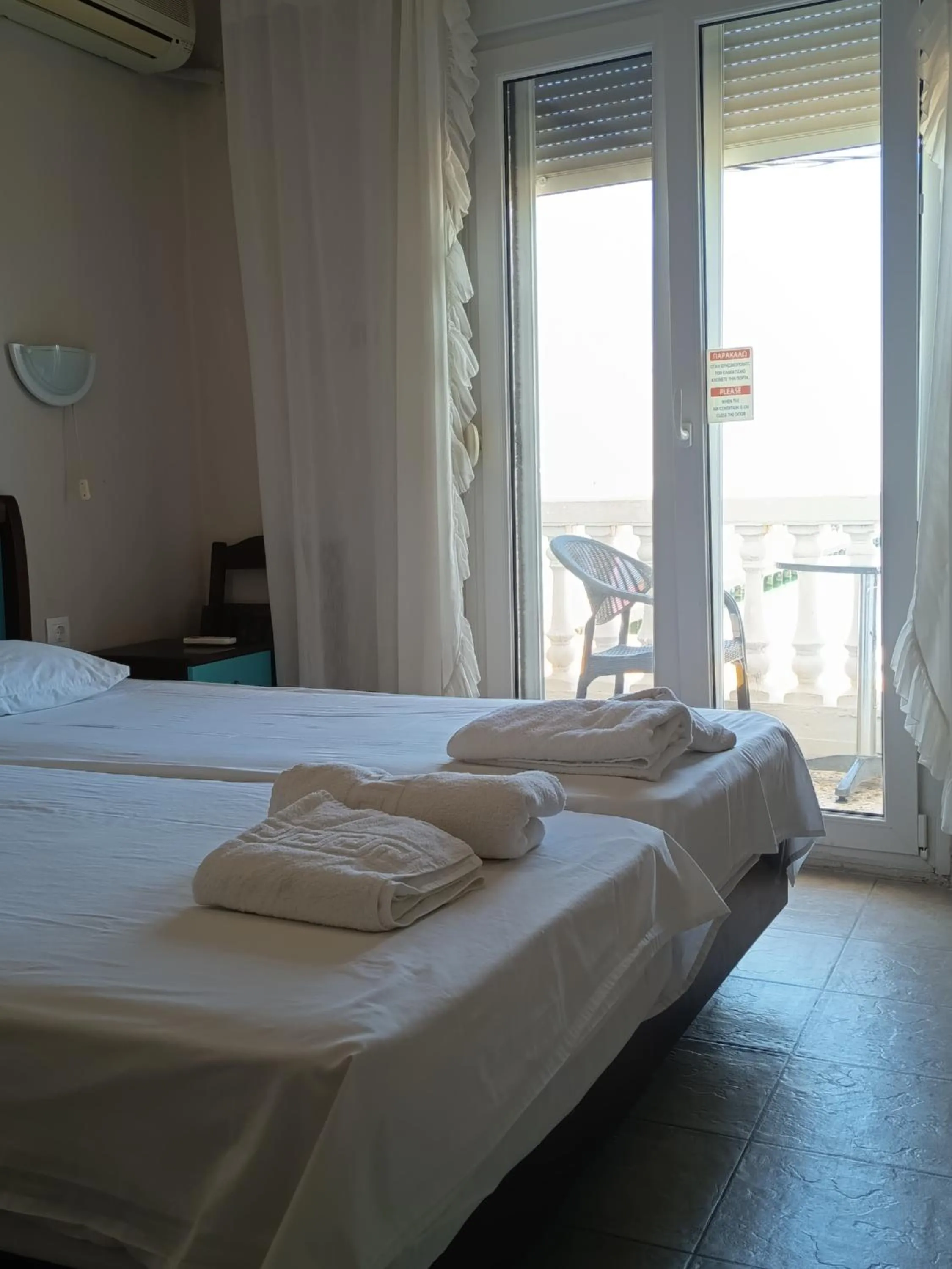 Bed in Aegean Hotel