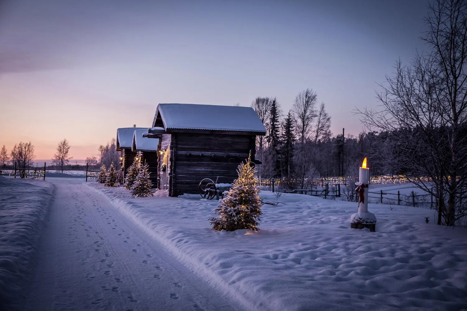 Winter in Elves Village Hotel