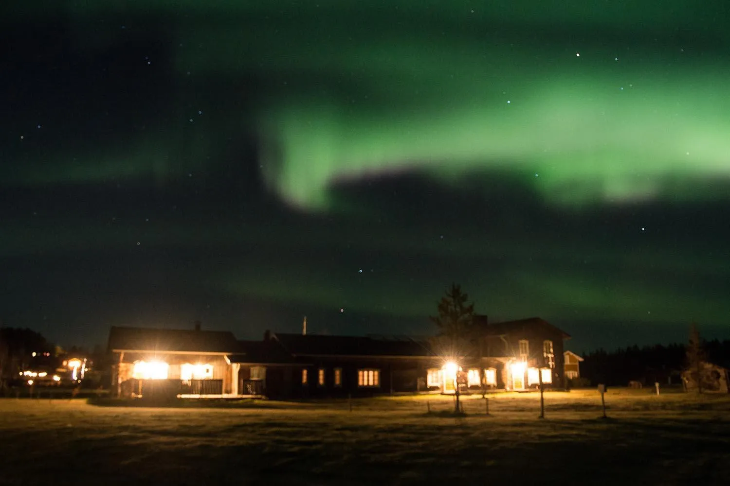 Facade/entrance in Elves Village Hotel
