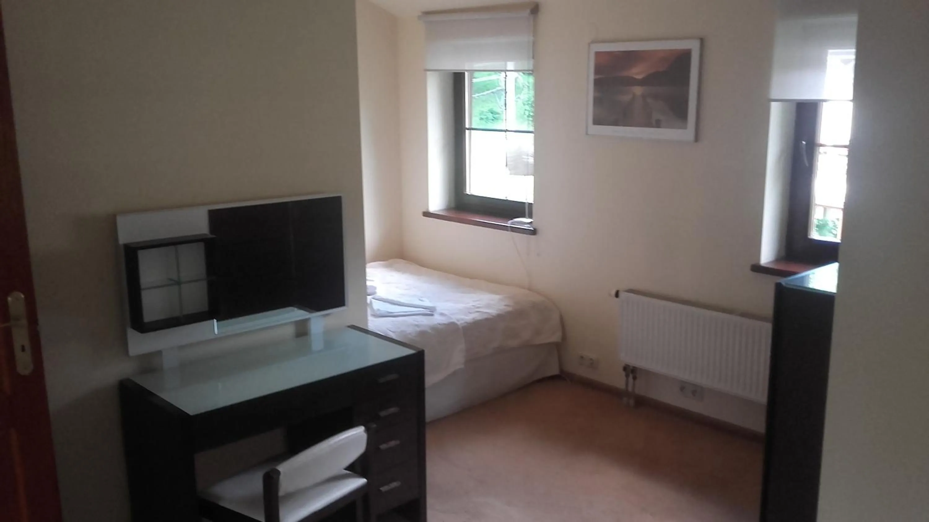 Living room, Bed in Willa Silesia