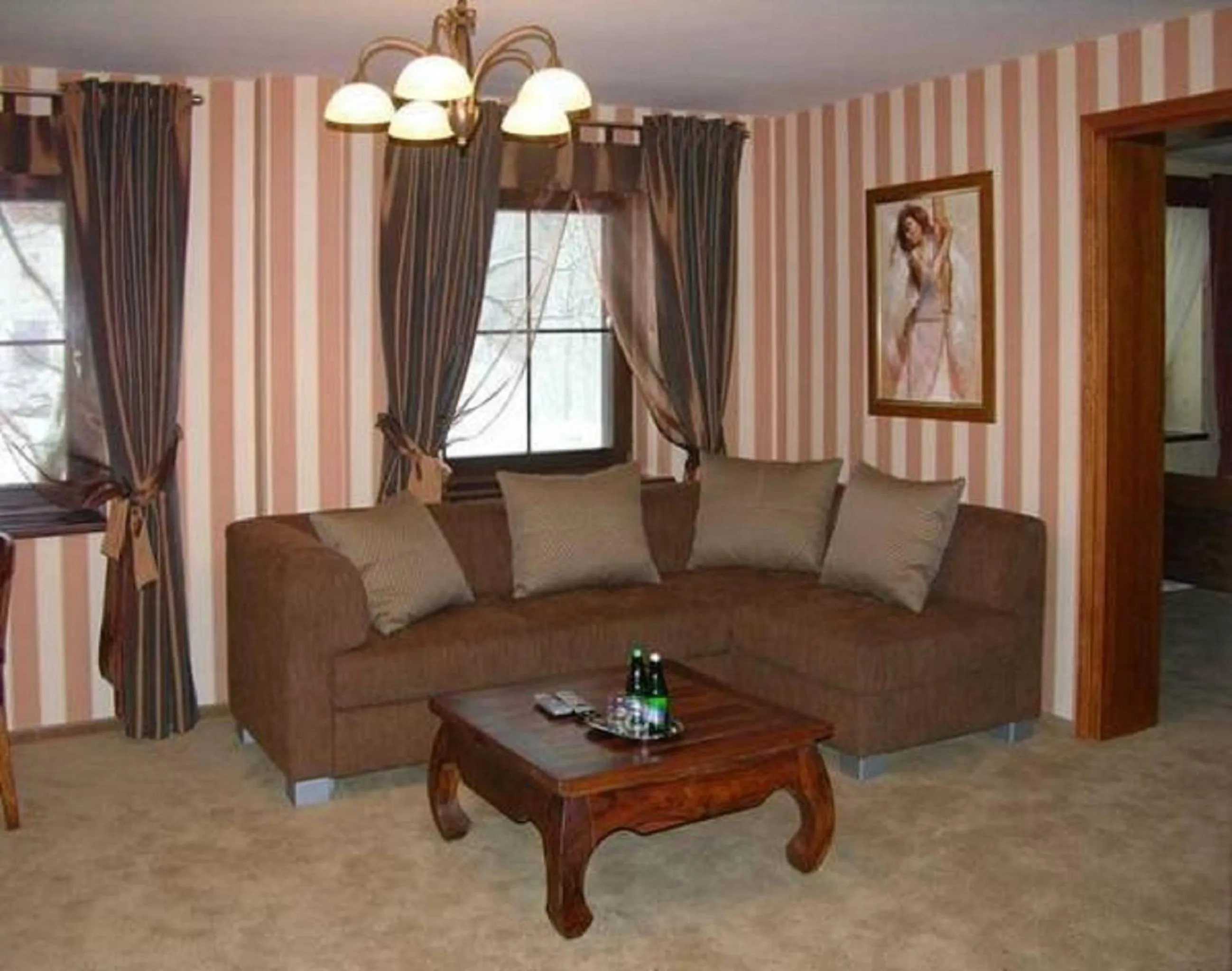 Seating area in Willa Silesia