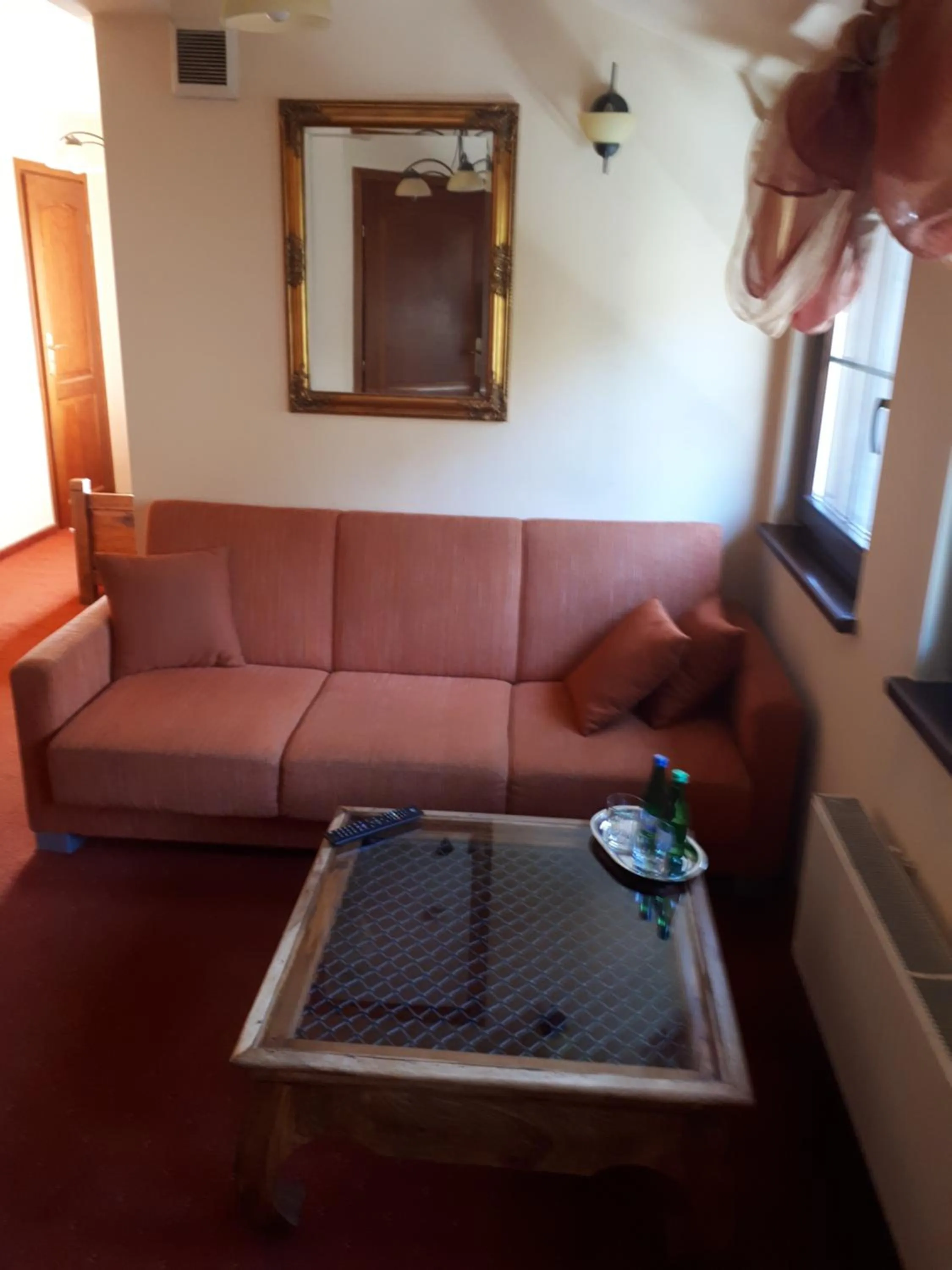 Seating area in Willa Silesia