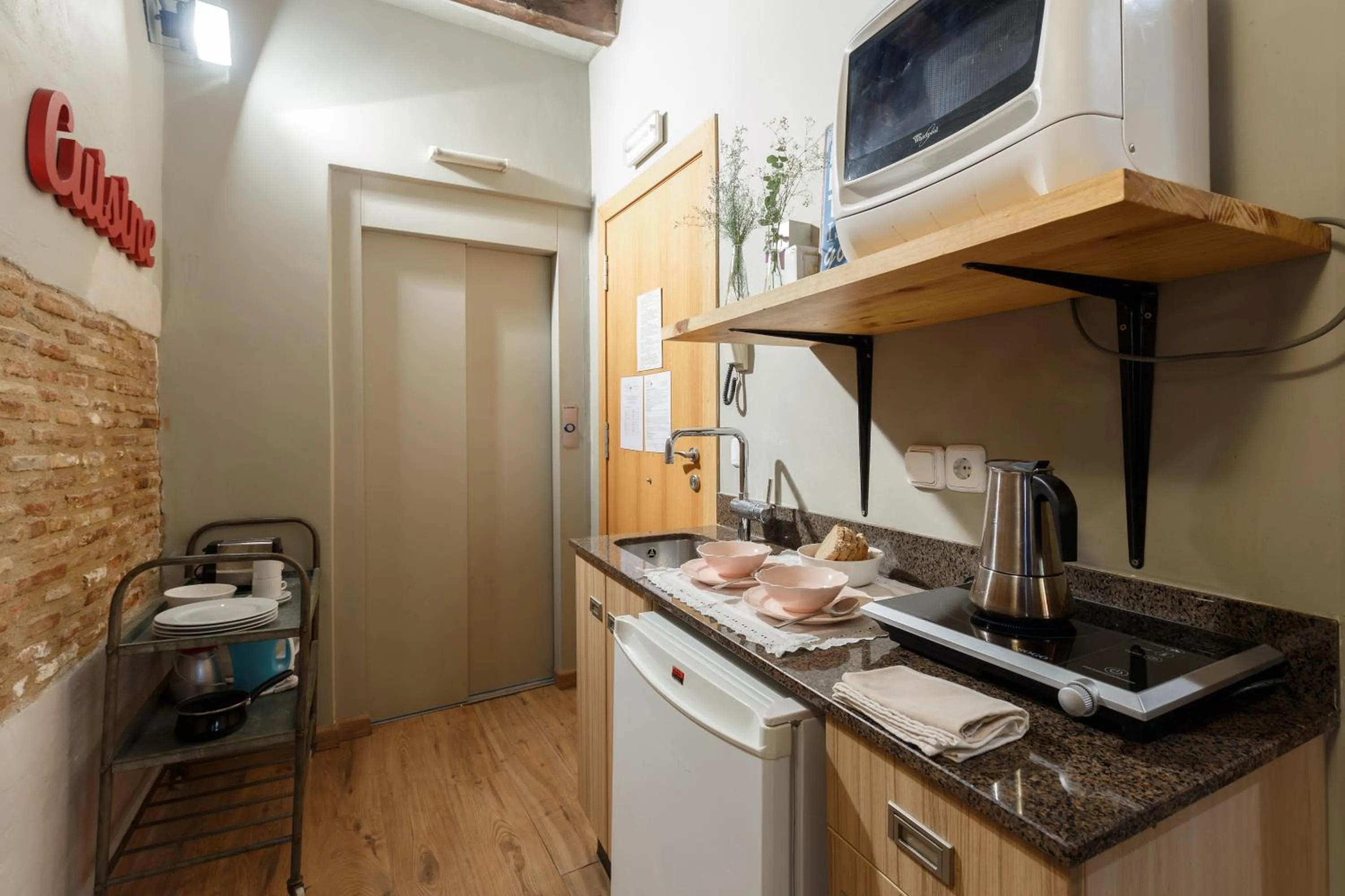 Kitchen or kitchenette in AinB Picasso-Corders Apartments