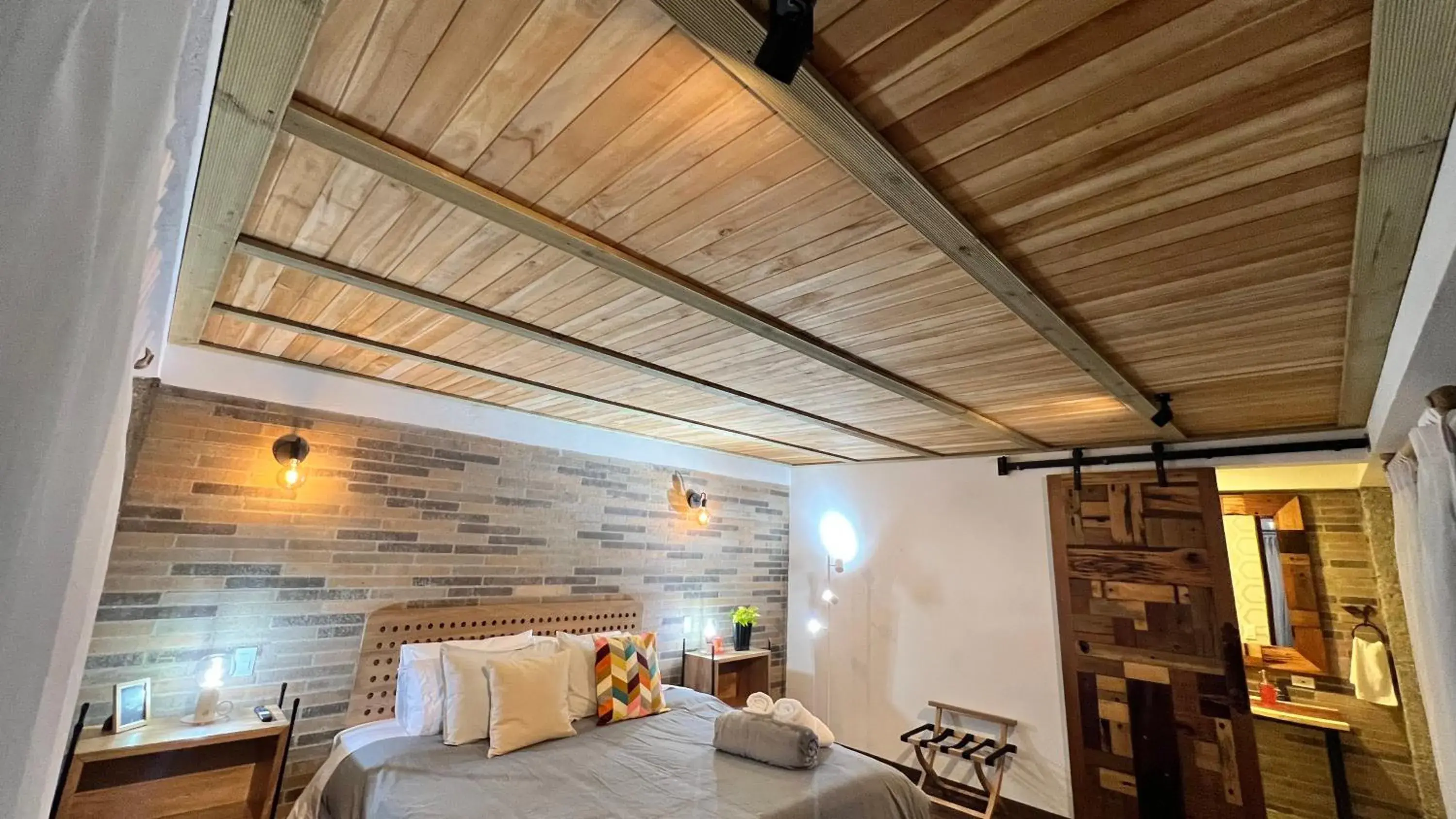Double Room with Garden View in Autenthico Sajonia Hotel Aeropuerto Double Room with Garden View in Autenthico Sajonia Hotel Aeropuerto