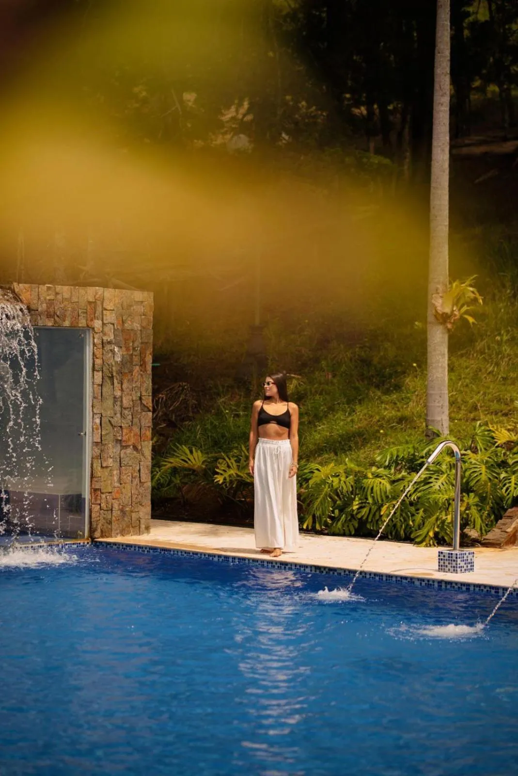 Swimming pool in Autenthico Sajonia Hotel Aeropuerto