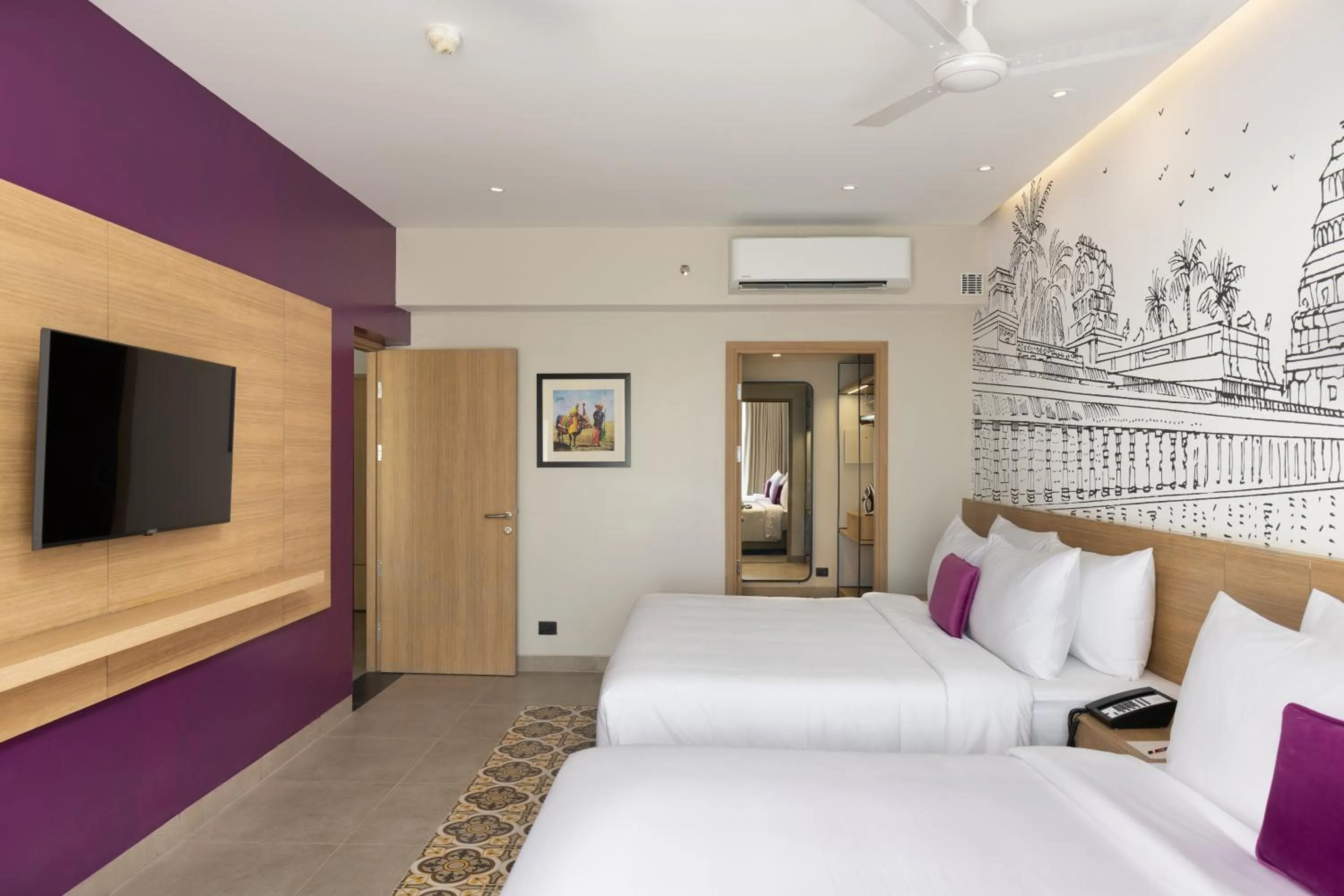 Bed in Lilac Kumbakonam