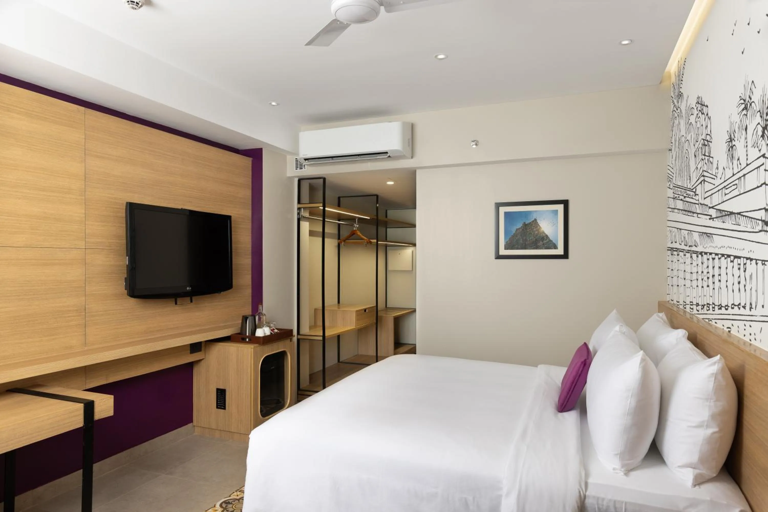 Bed in Lilac Kumbakonam