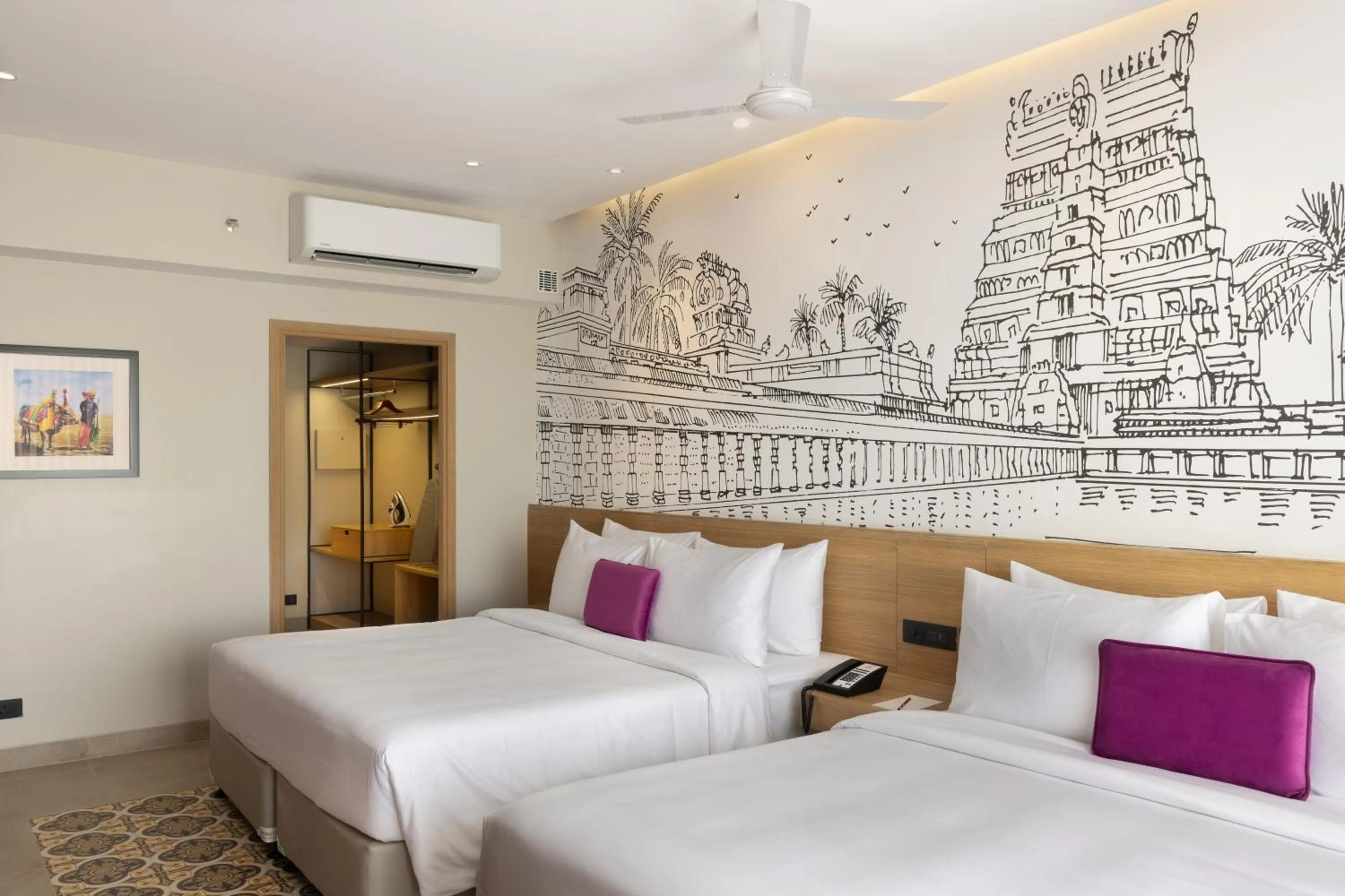 Bed in Lilac Kumbakonam