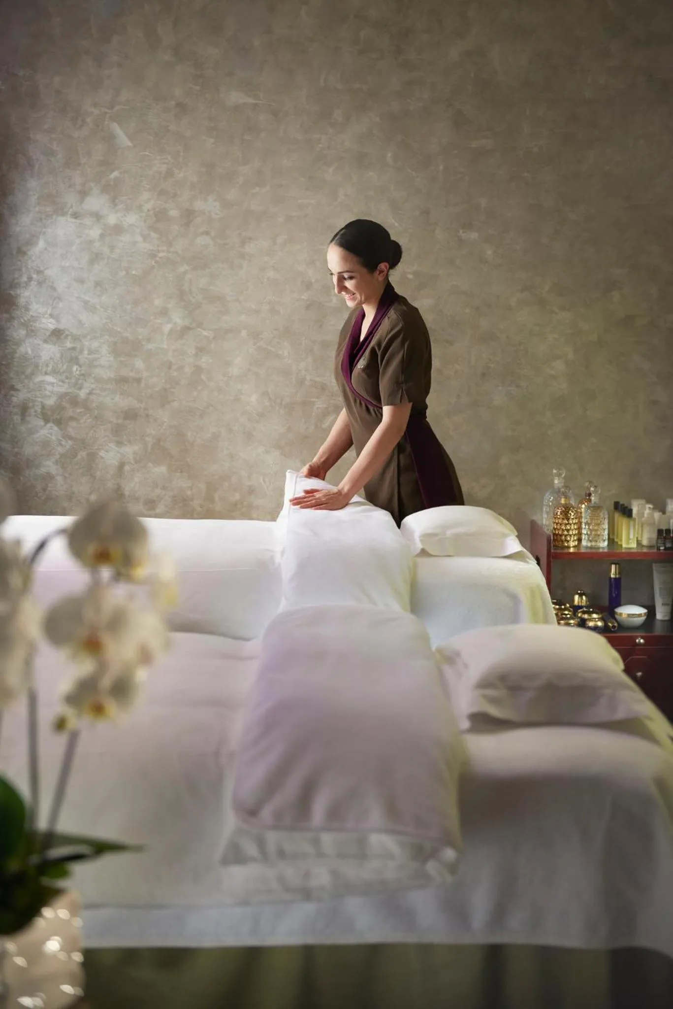 Spa and wellness centre/facilities, Bed in Mandarin Oriental, Paris