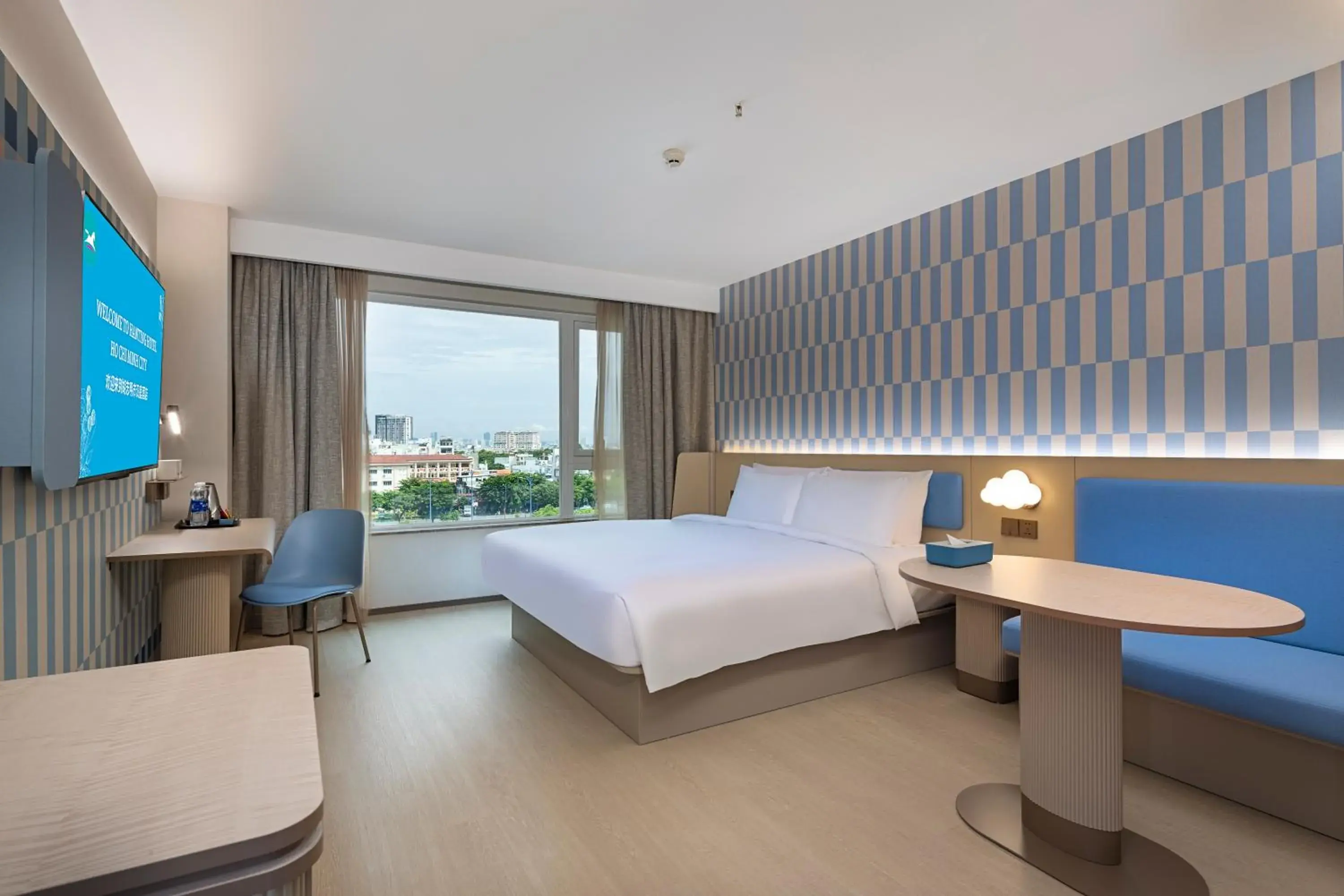 Bedroom, Bed in HANTING HOTEL HO CHI MINH City - 胡志明汉庭国际中心酒店 Bedroom, Bed in HANTING HOTEL HO CHI MINH City - 胡志明汉庭国际中心酒店