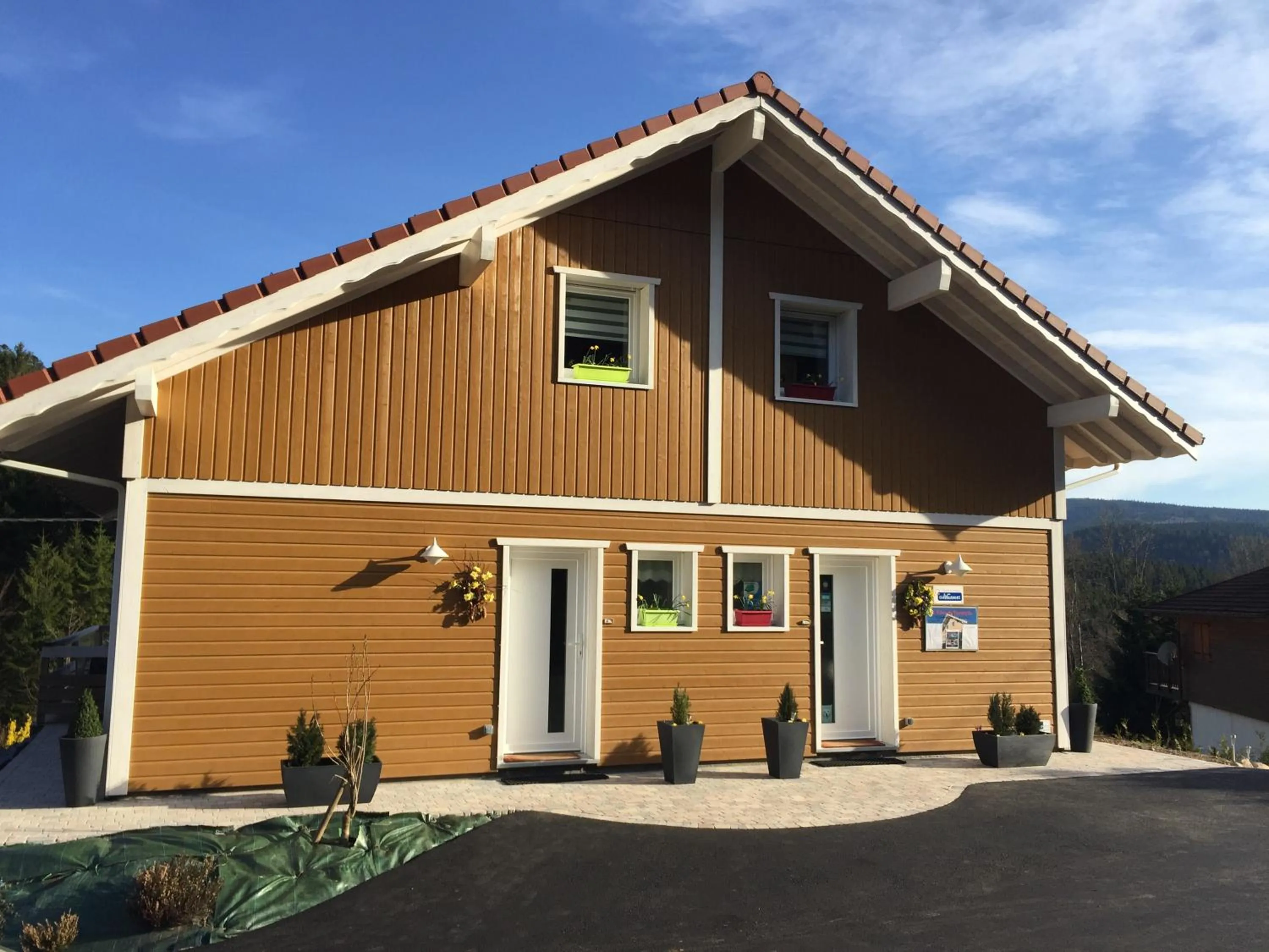 Facade/entrance in L'Eden de Floridylle