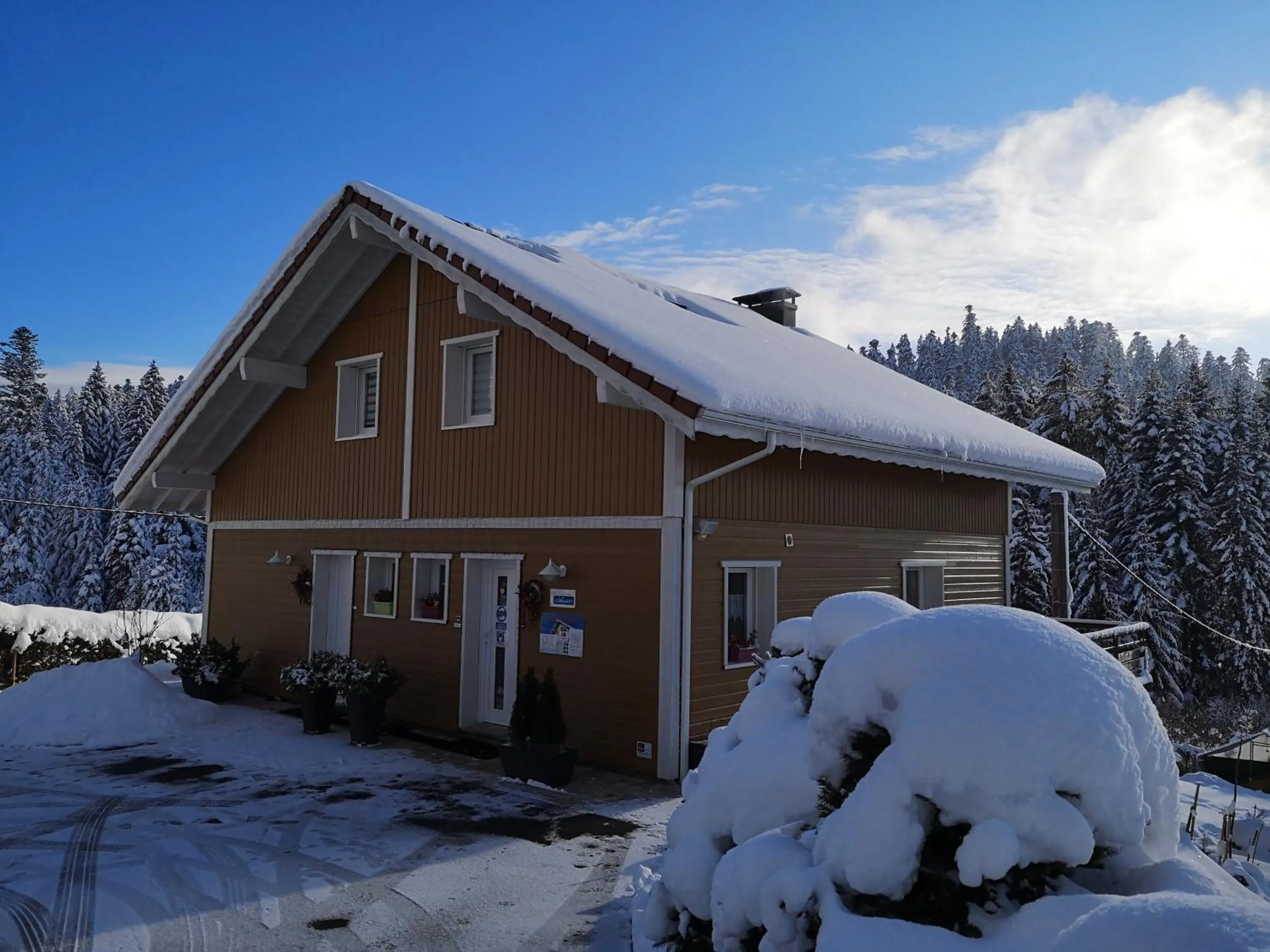 Facade/entrance in L'Eden de Floridylle