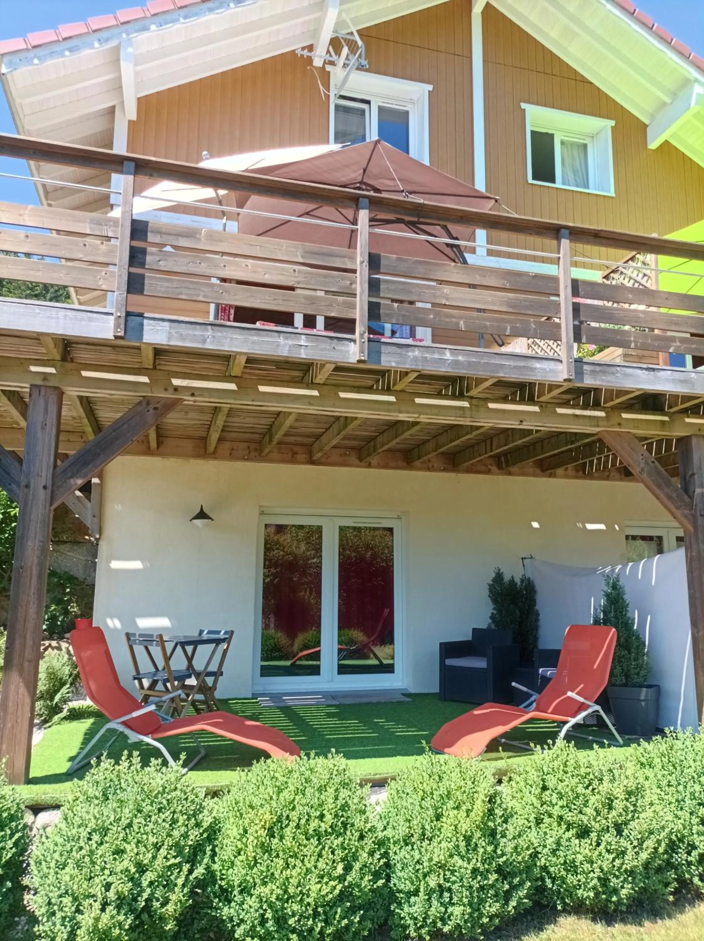 Patio in L'Eden de Floridylle