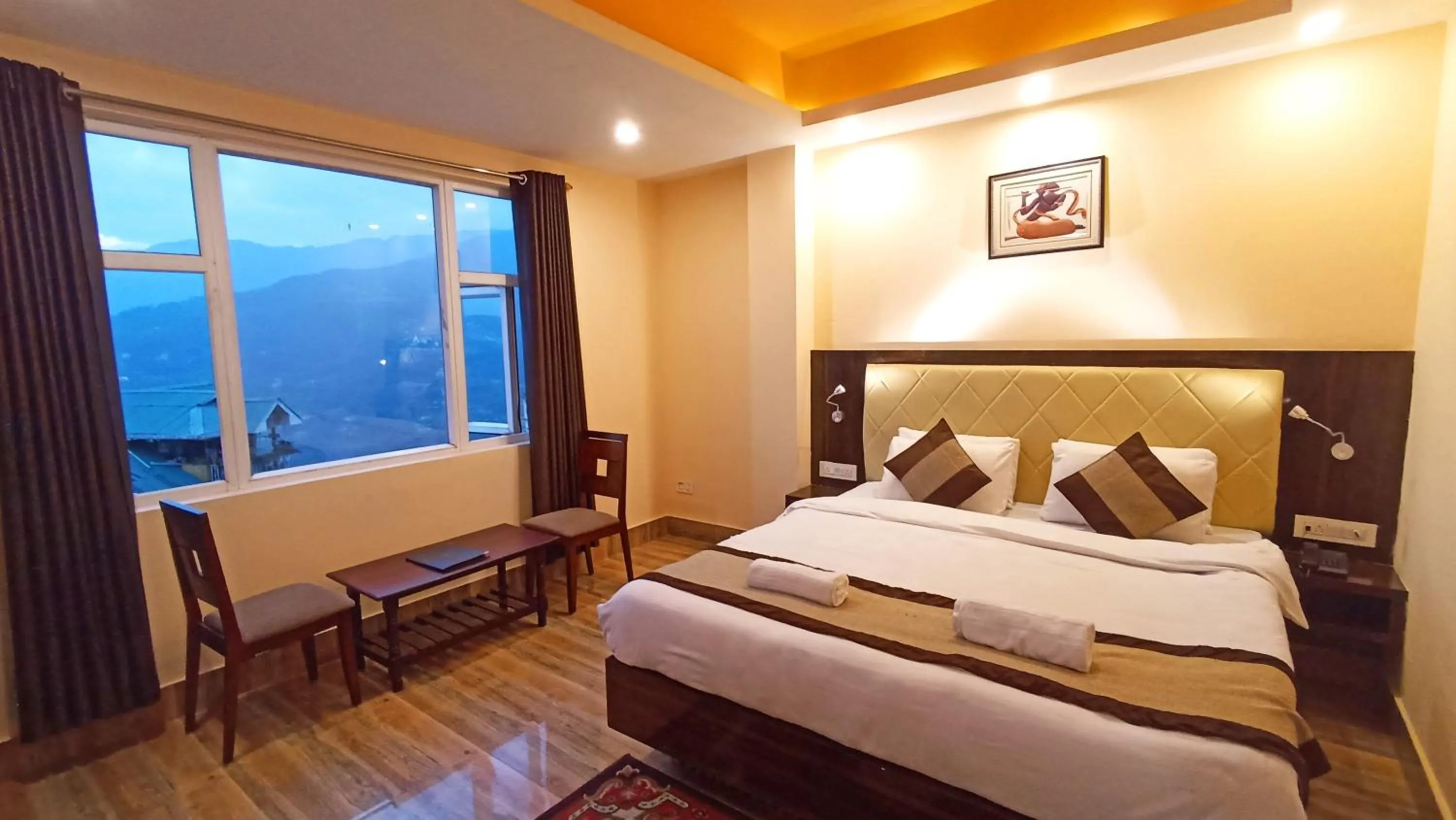 View (from property/room), Bed in Garden Retreat Hotel
