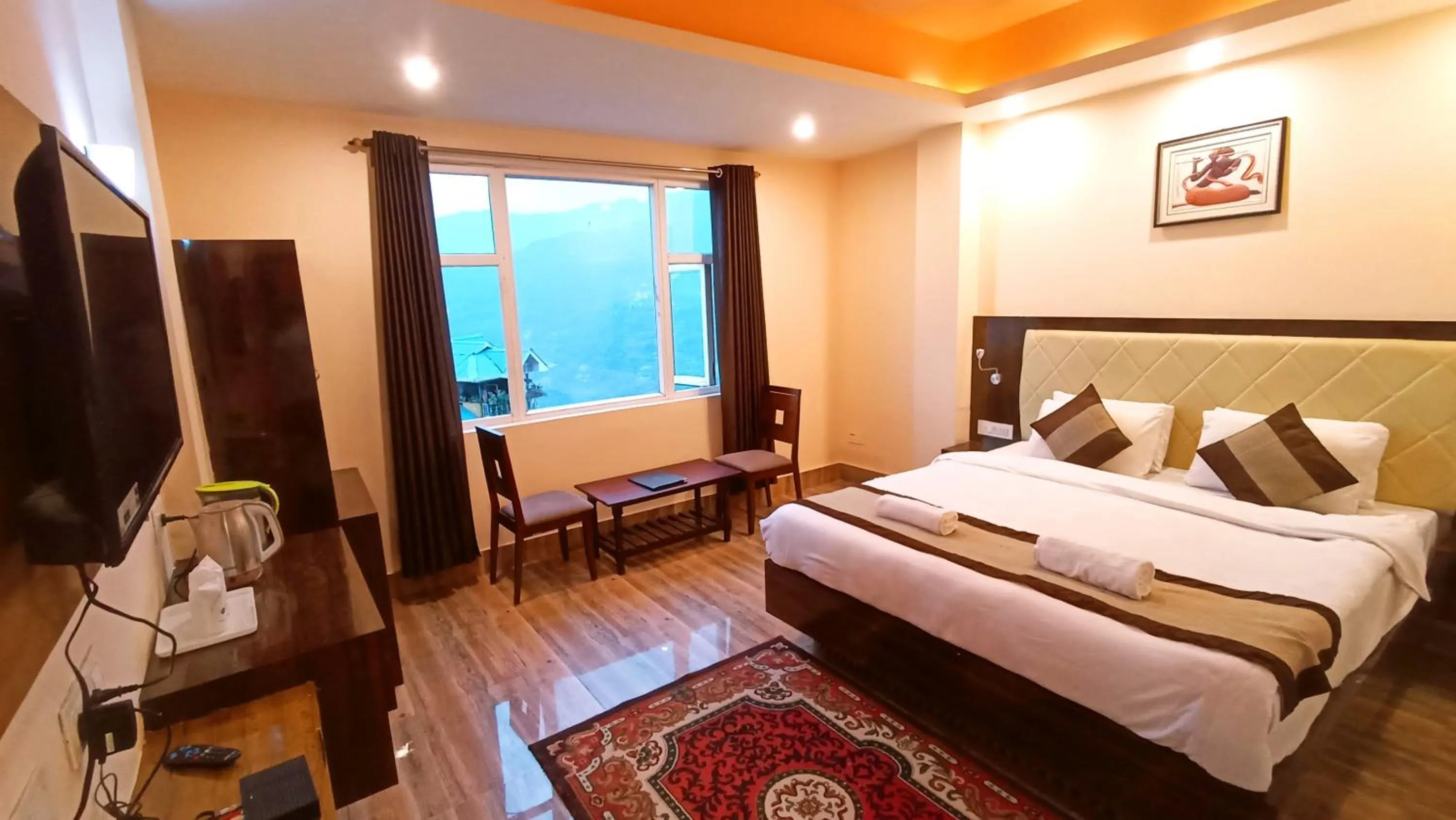 TV and multimedia, Bed in Garden Retreat Hotel