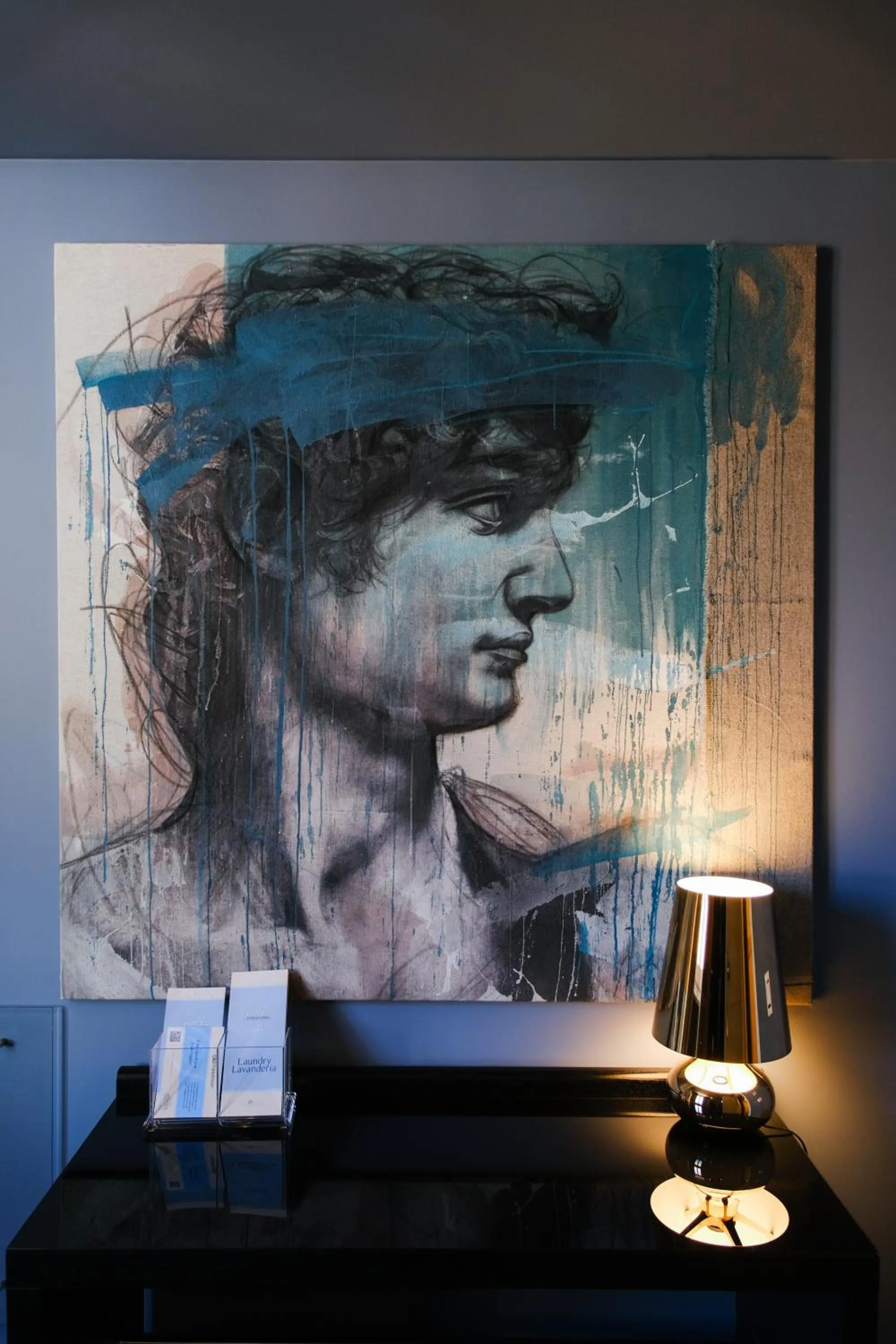 Decorative detail in Stendhal Luxury Suites