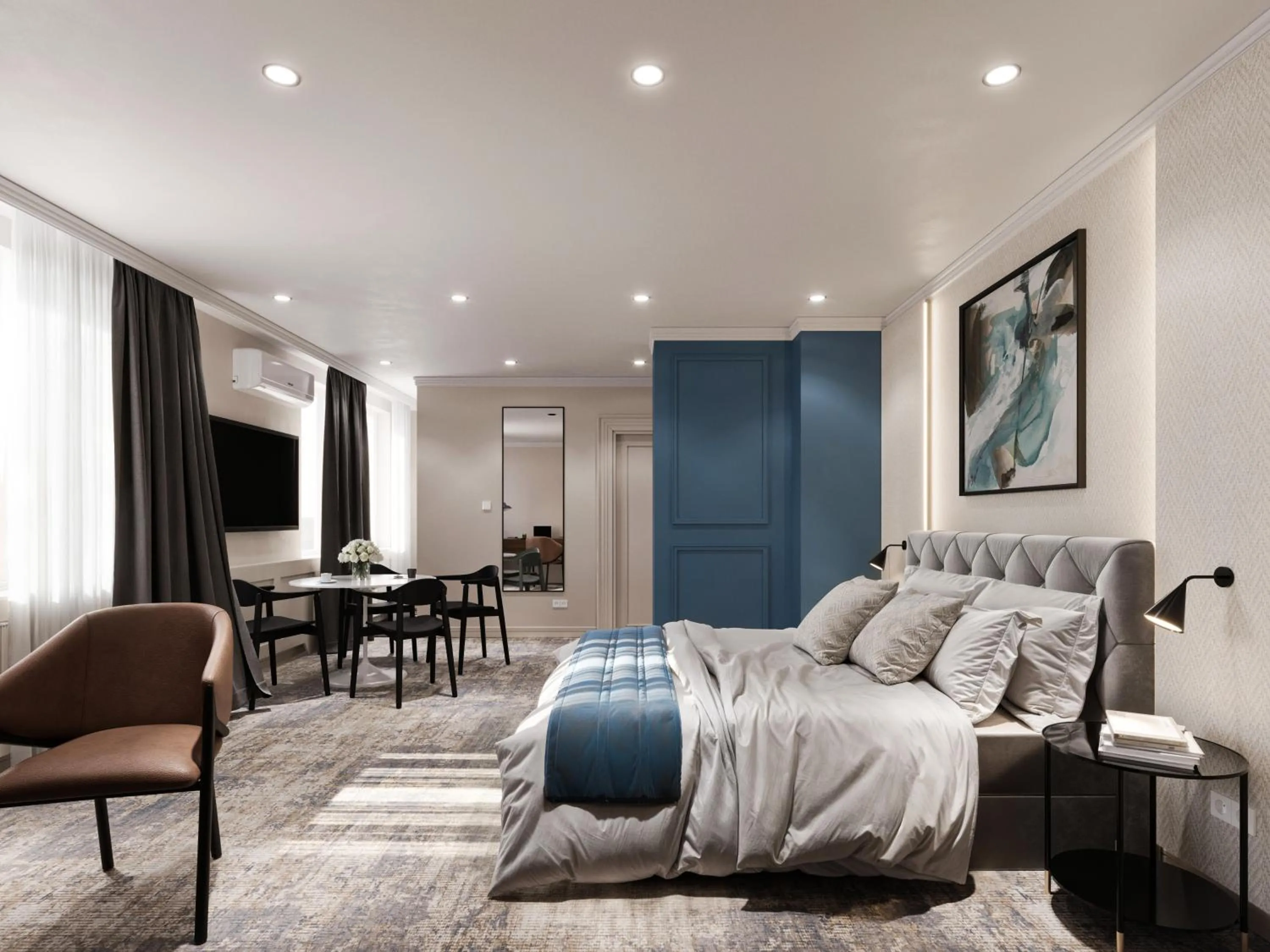 TV and multimedia in Black Gallo Residences