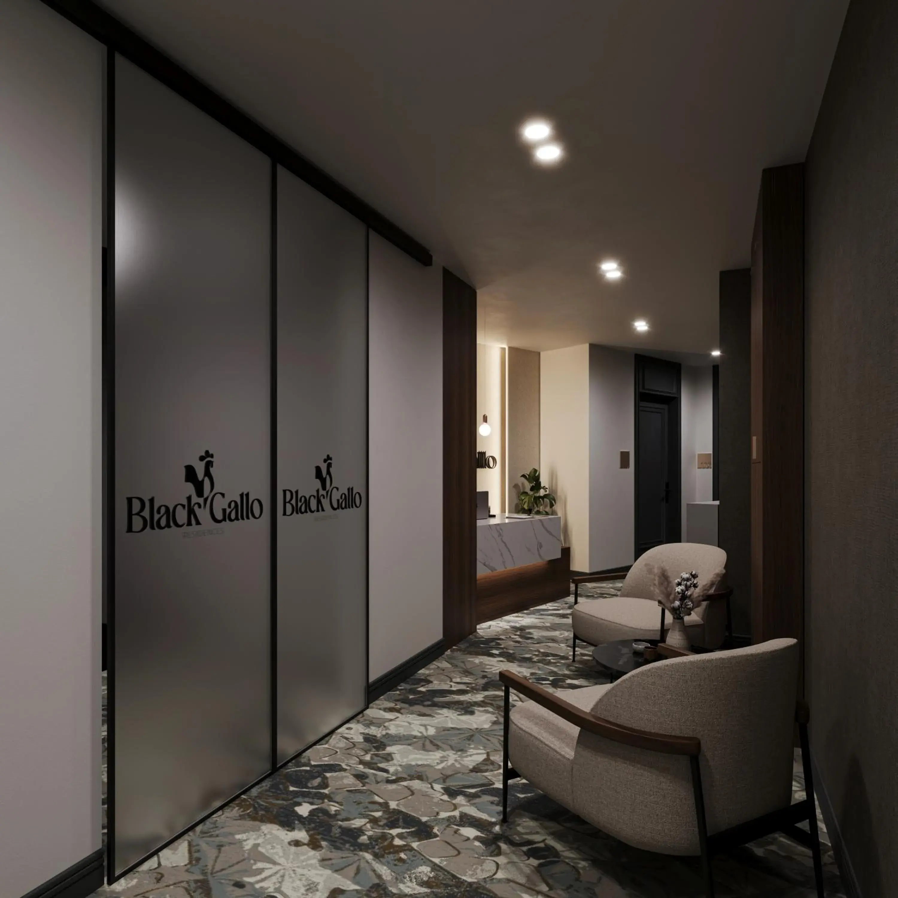 Living room in Black Gallo Residences Living room in Black Gallo Residences