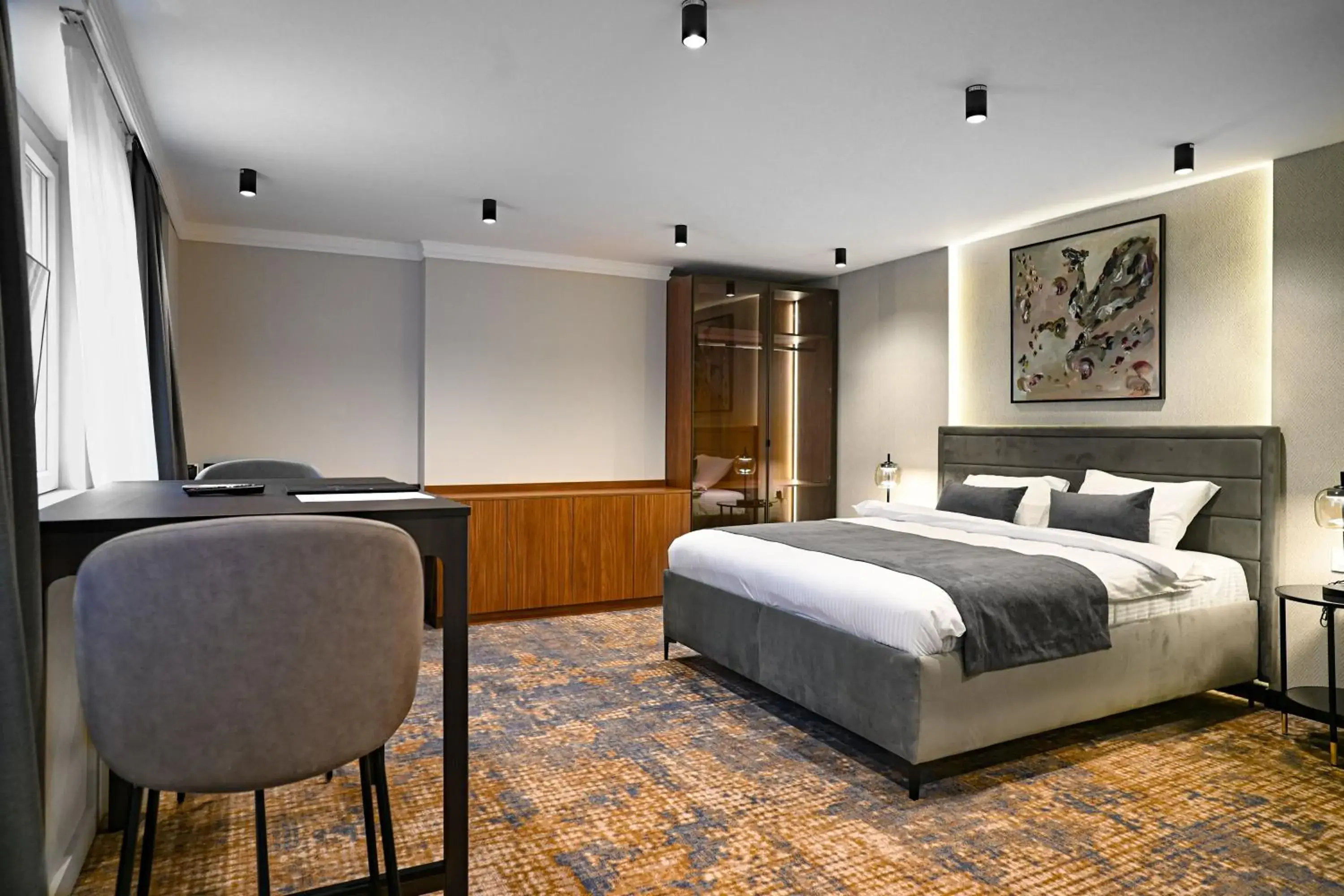 Bed in Black Gallo Residences Bed in Black Gallo Residences