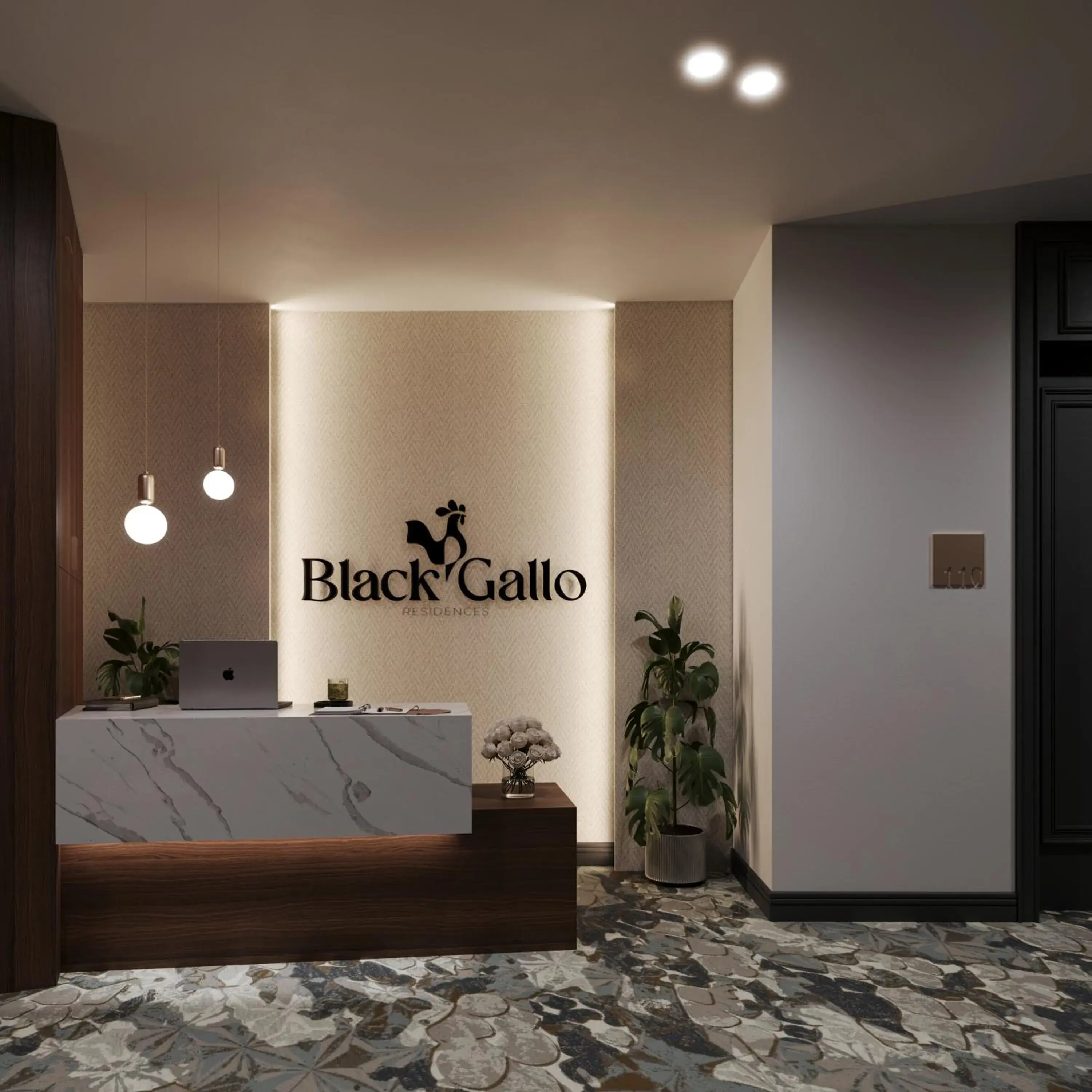 Property logo or sign, Bed in Black Gallo Residences Property logo or sign, Bed in Black Gallo Residences