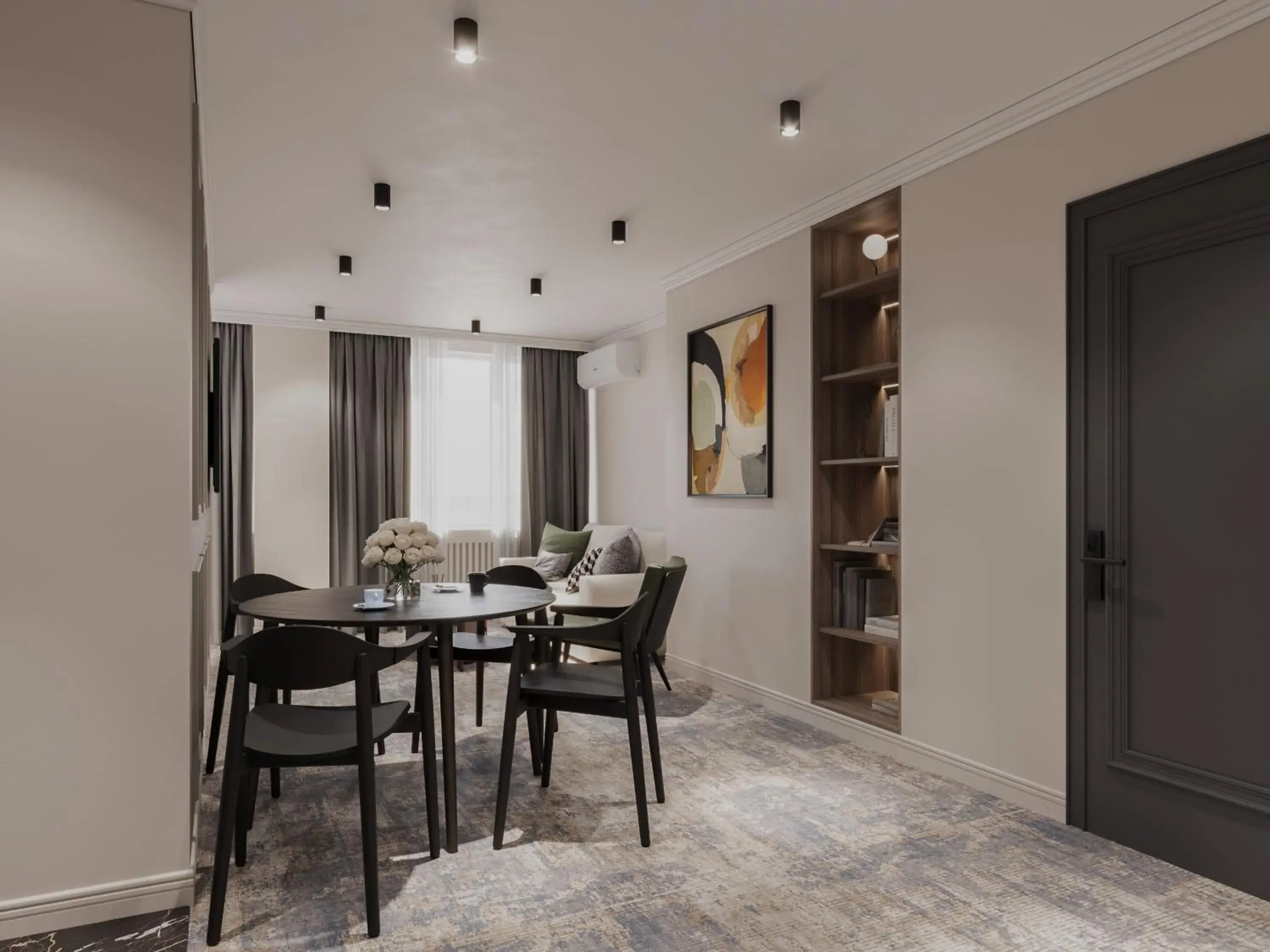 Living room in Black Gallo Residences Living room in Black Gallo Residences