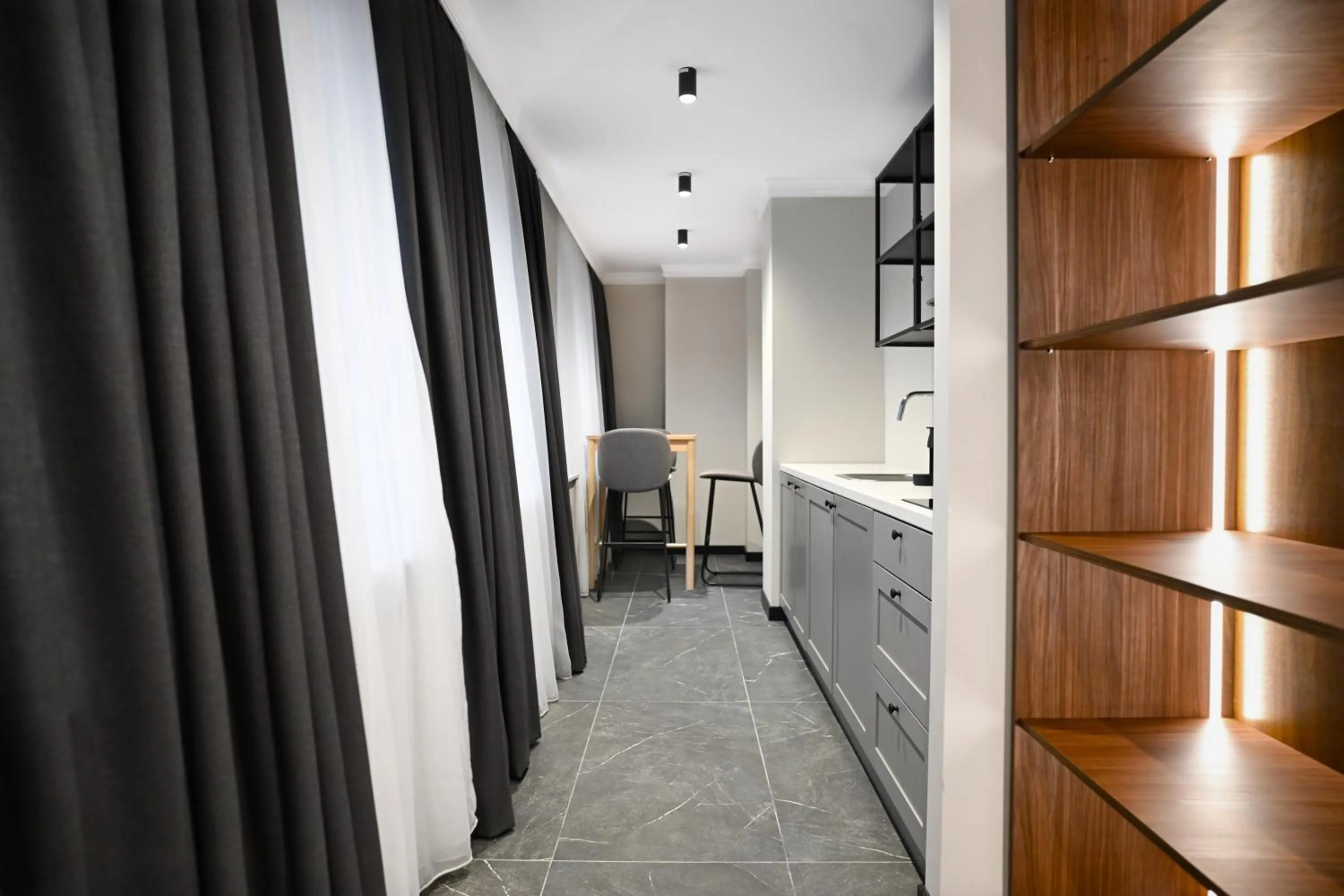 kitchen in Black Gallo Residences