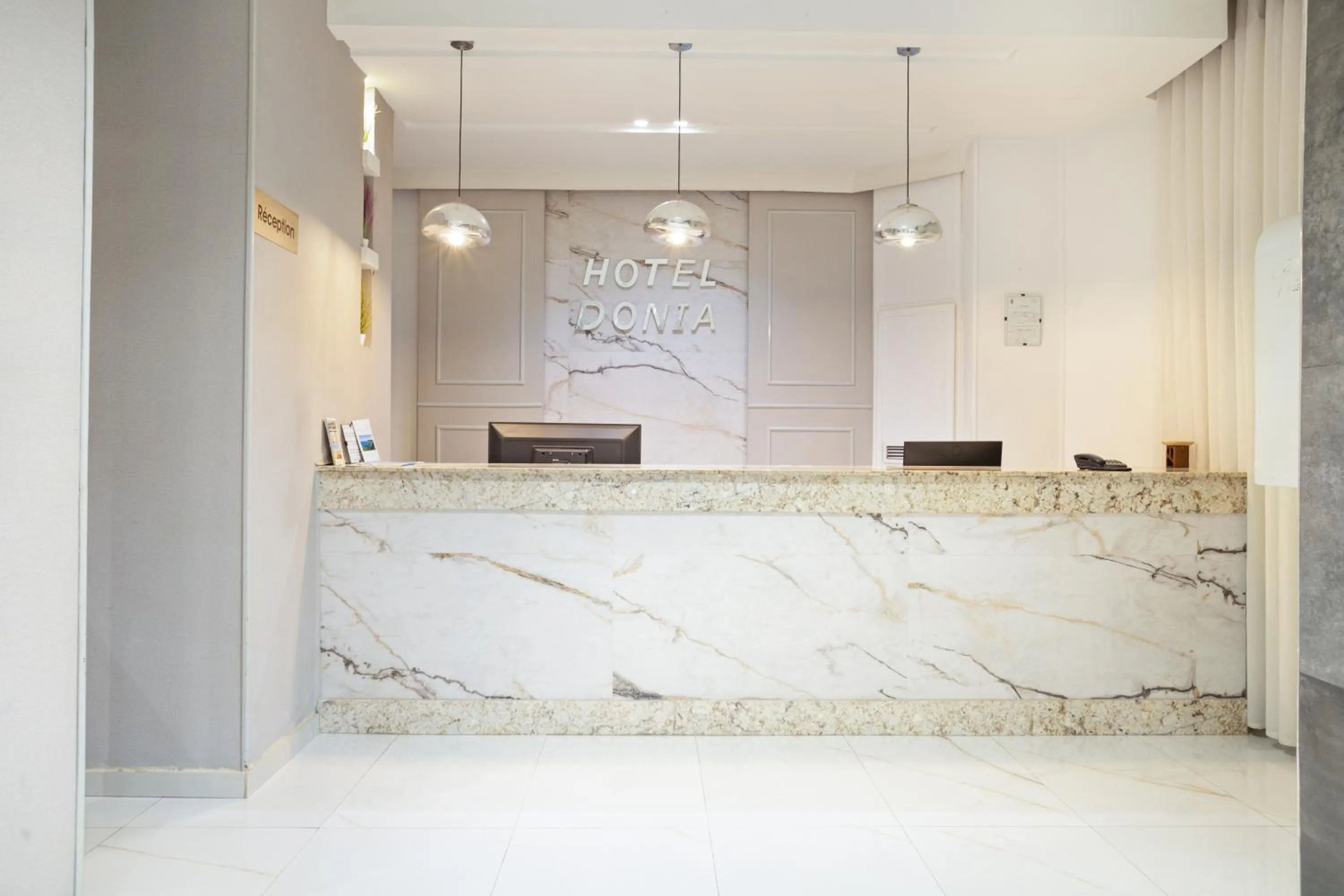 Lobby or reception in Hotel Donia Sfax