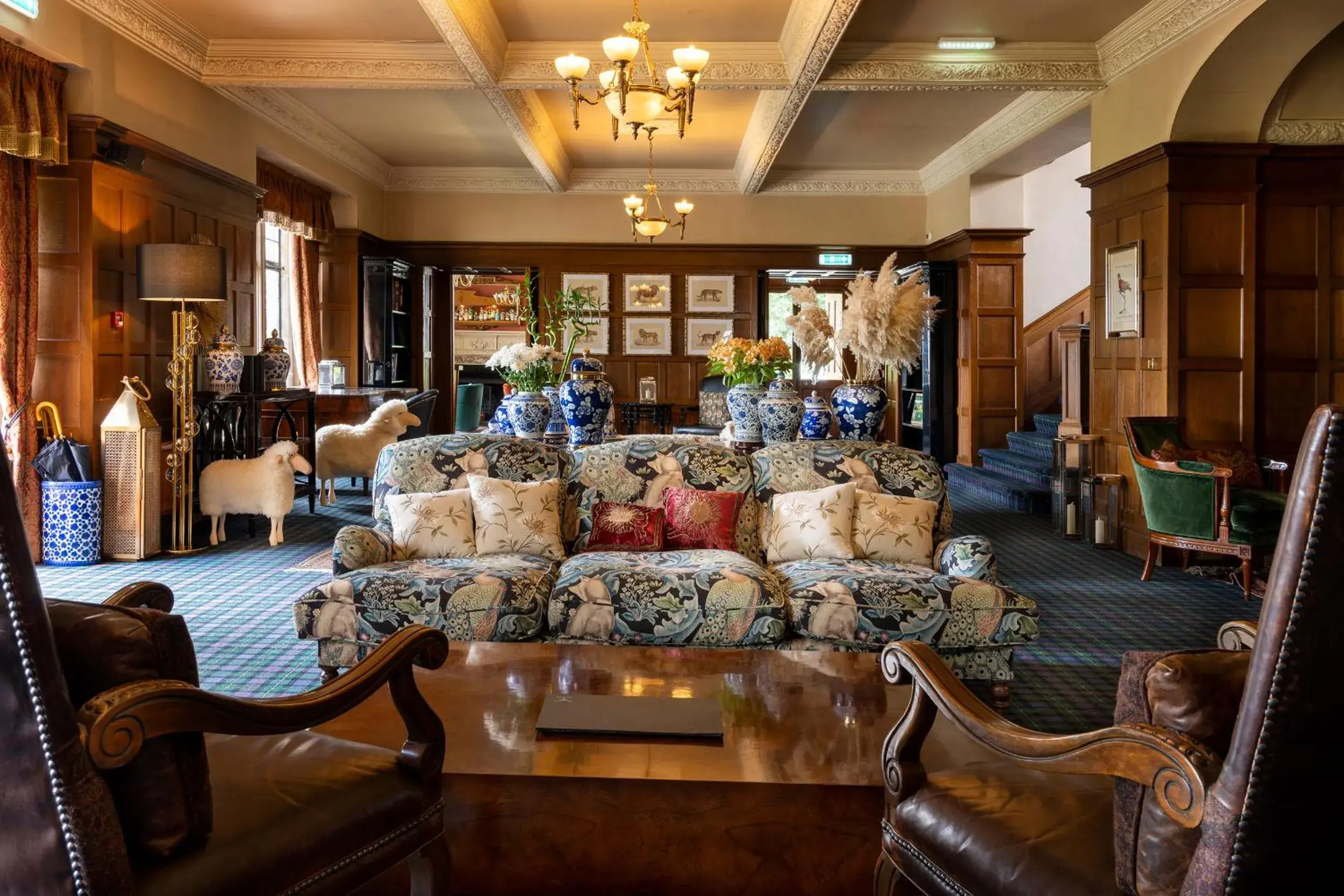 Lounge or bar in Kincraig Castle Hotel Lounge or bar in Kincraig Castle Hotel