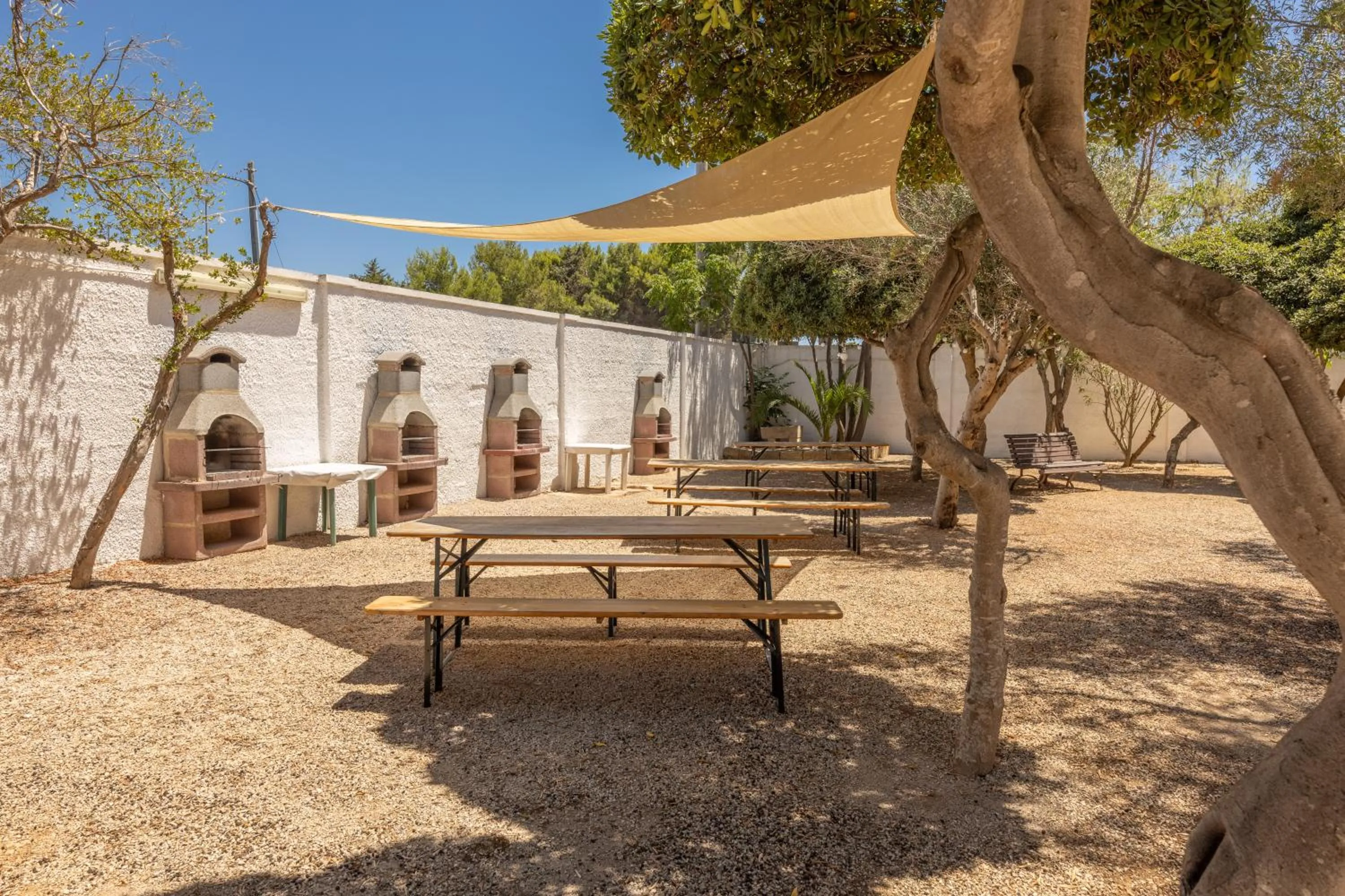 BBQ facilities in Residence Elena