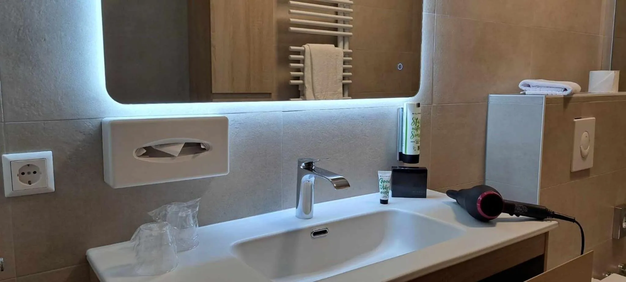 Bathroom in Hotel Ehnen La Moselle Luxembourg