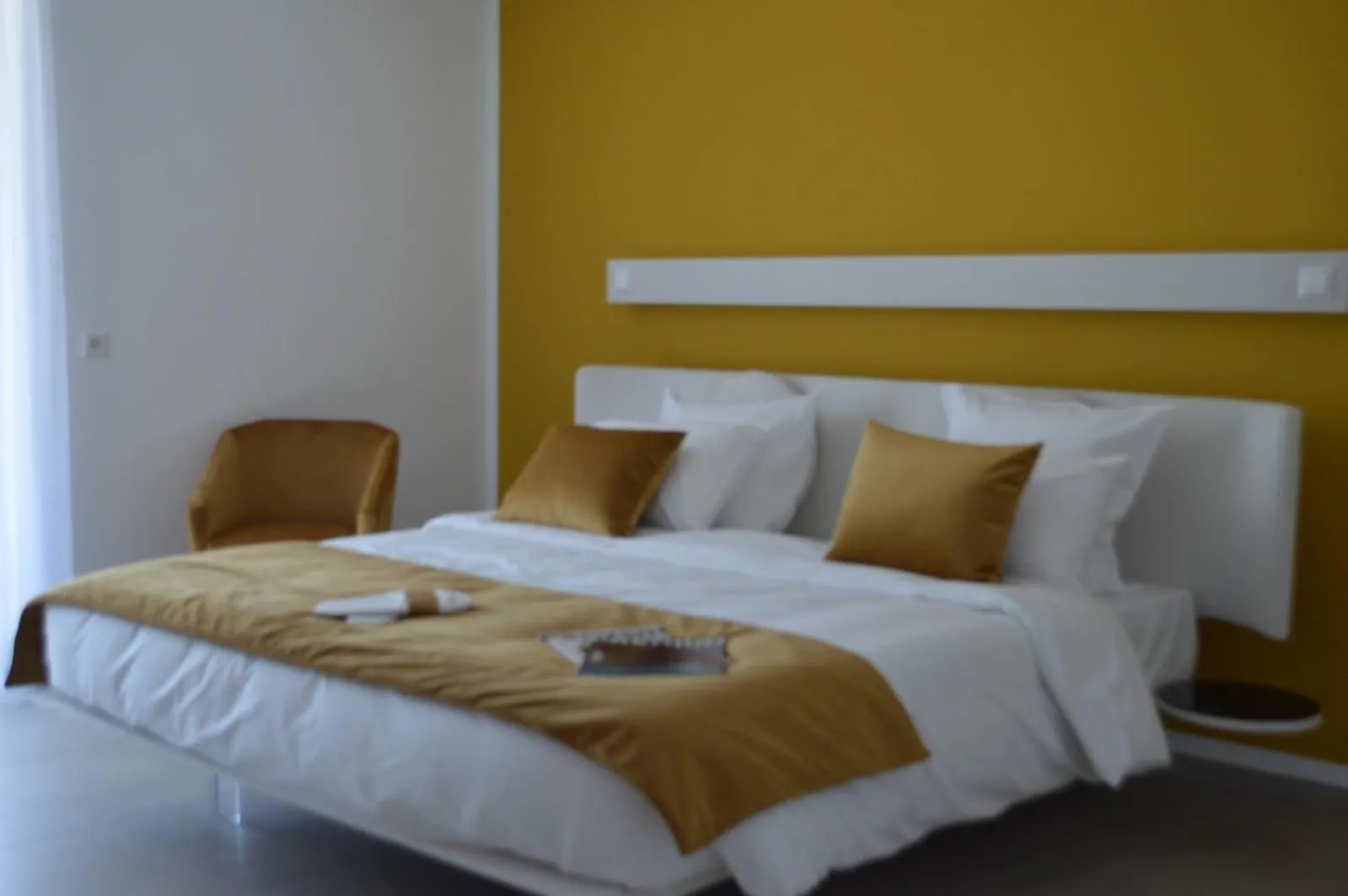 Bed in Hotel Ehnen La Moselle Luxembourg