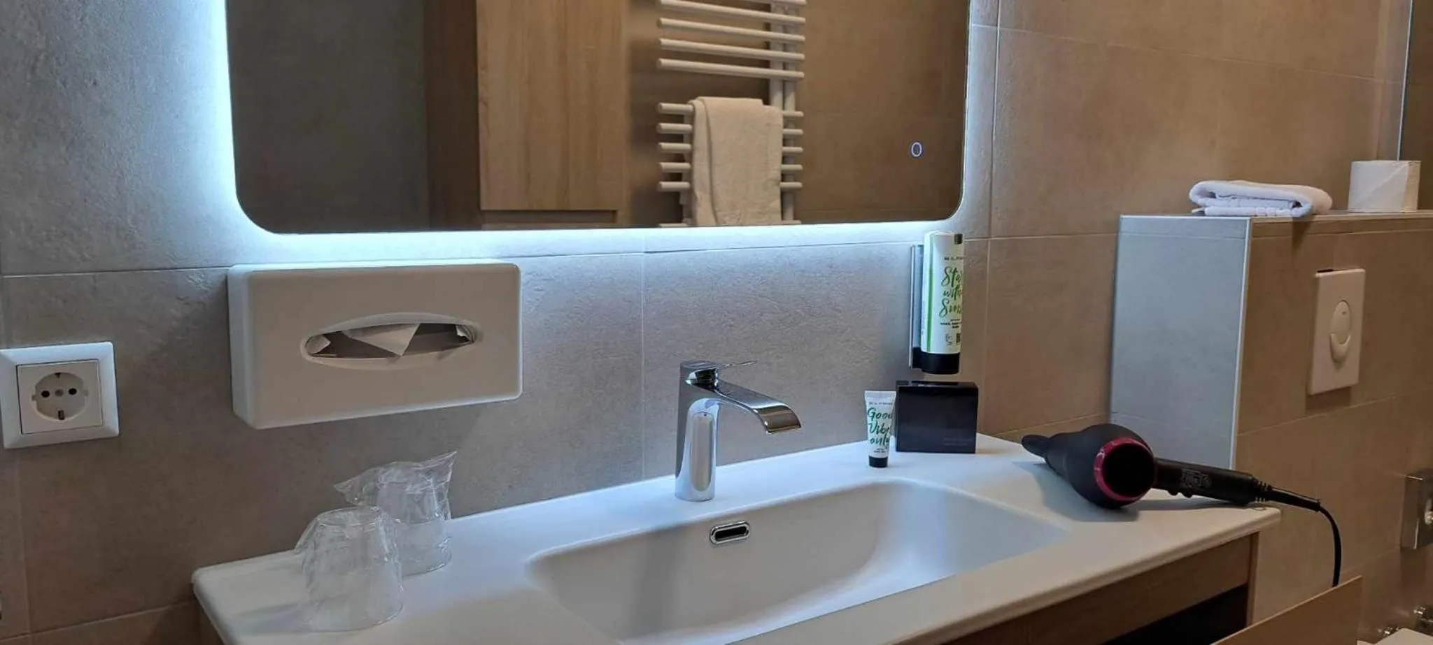 Bathroom in Hotel Ehnen La Moselle Luxembourg