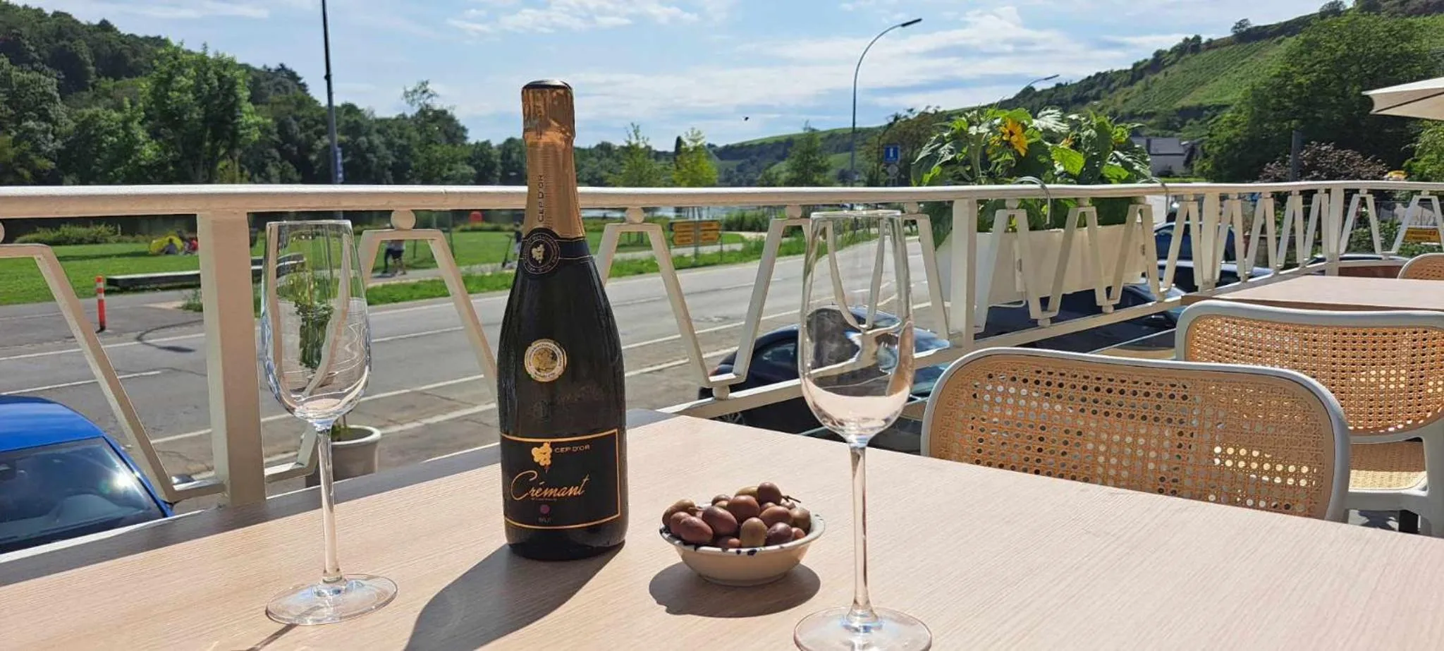 Restaurant/places to eat in Hotel Ehnen La Moselle Luxembourg