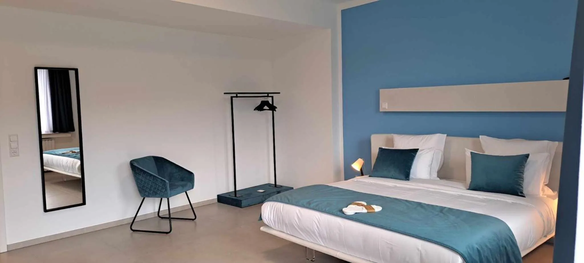 Bed in Hotel Ehnen La Moselle Luxembourg