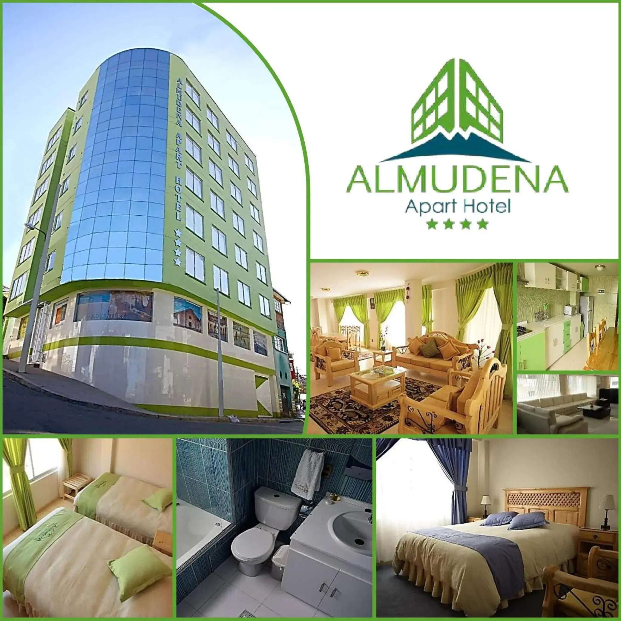 Property building in Almudena Apart Hotel Property building in Almudena Apart Hotel