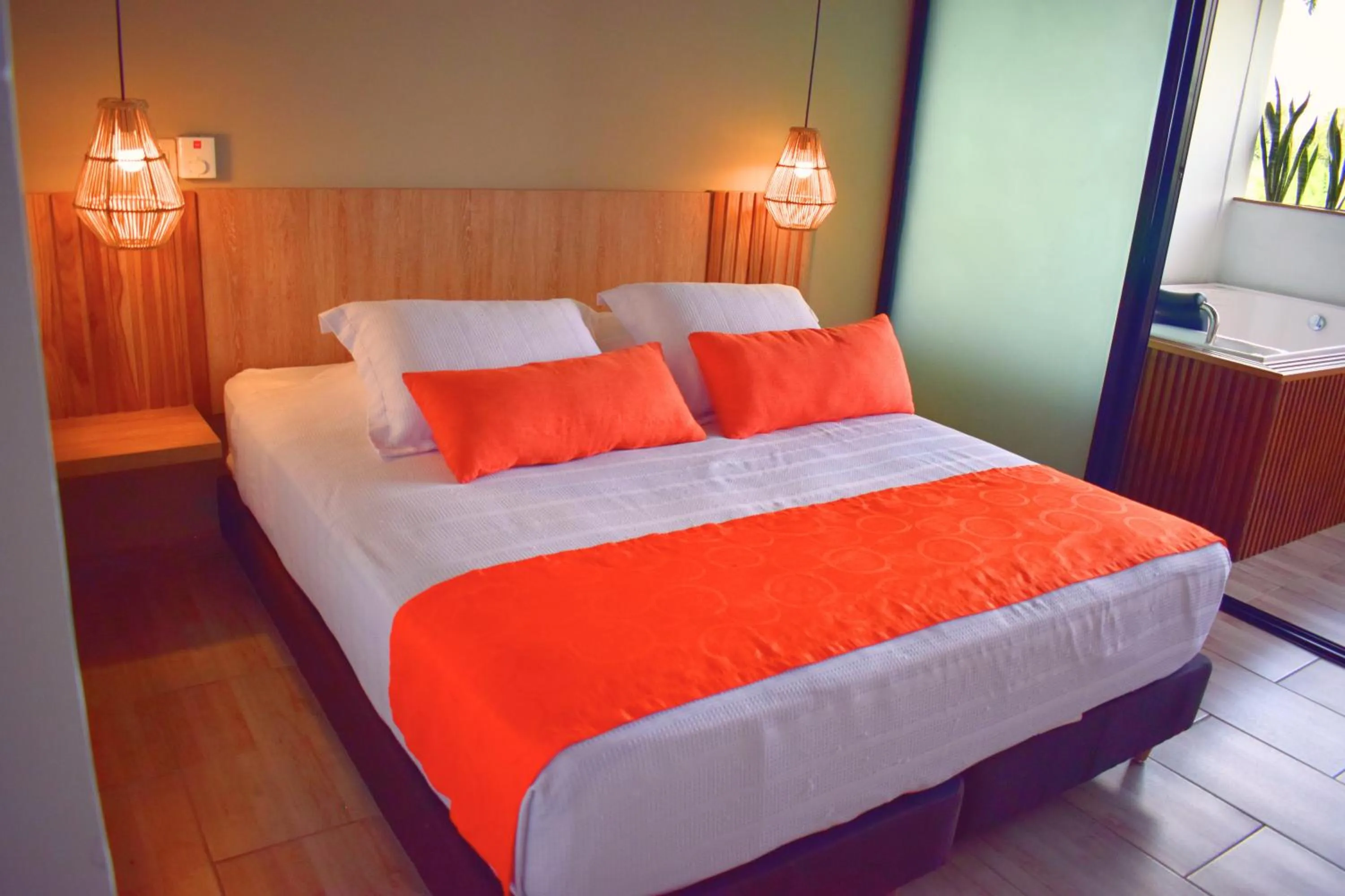 Bedroom, Bed in Hotel Parque de los Arrieros