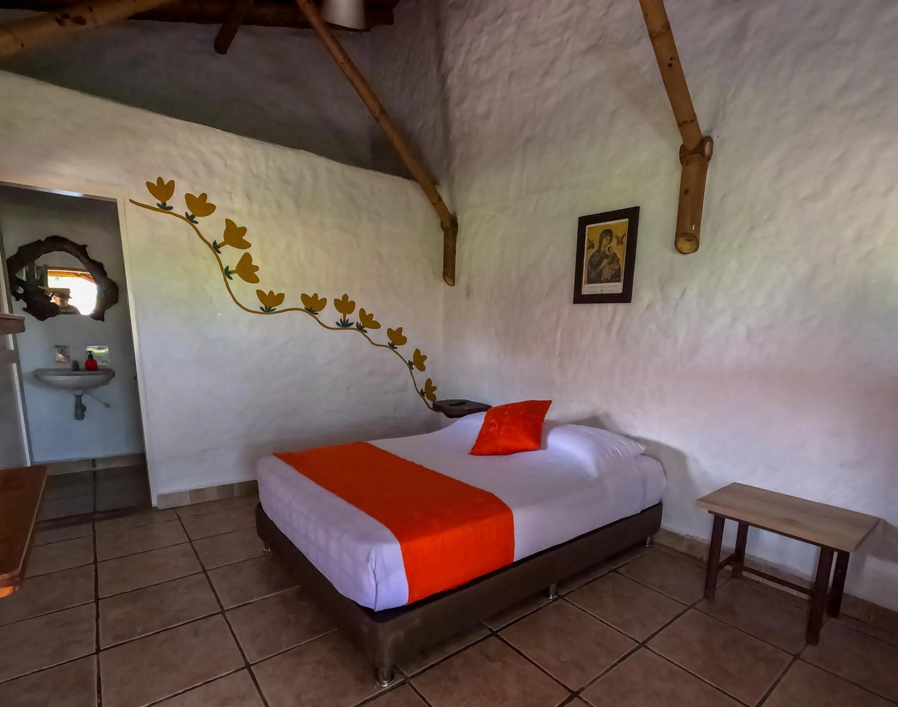 Bed in Hotel Parque de los Arrieros