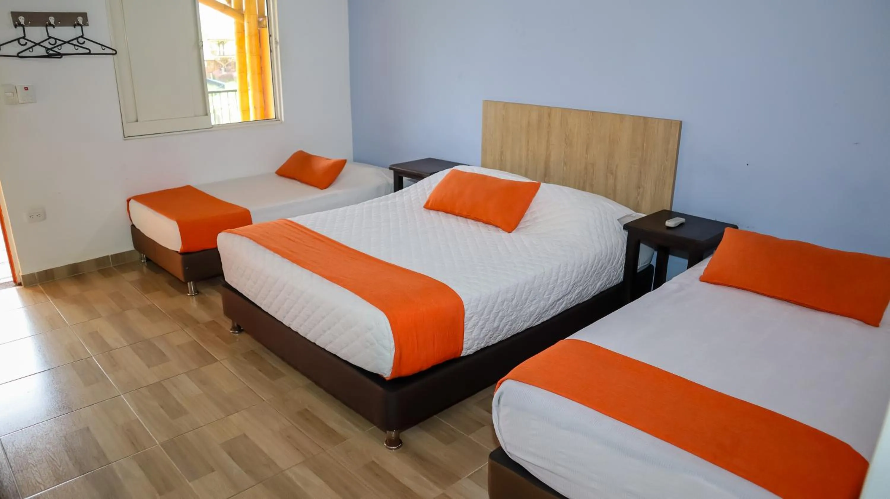 Bed in Hotel Parque de los Arrieros