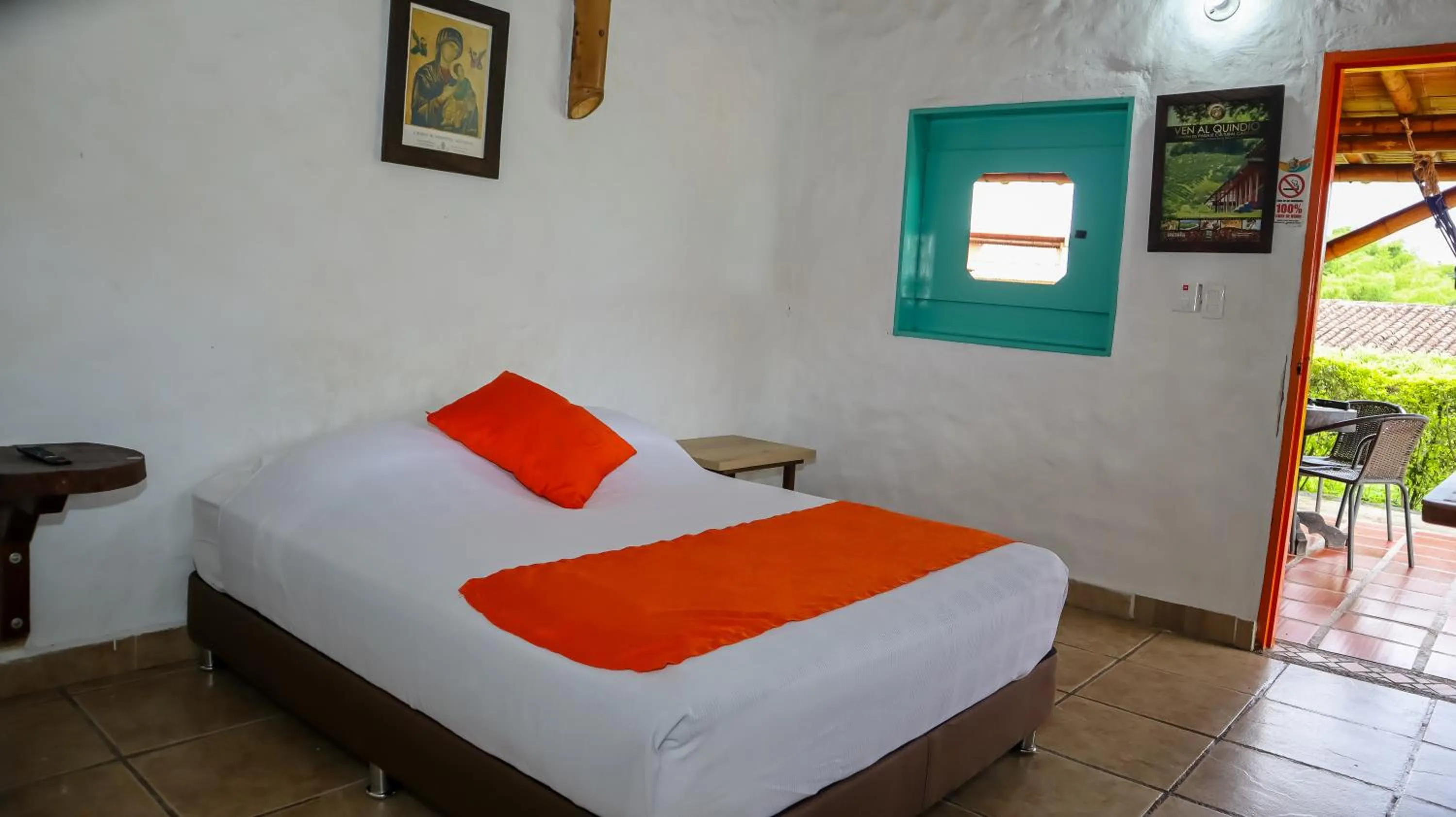 Bed in Hotel Parque de los Arrieros