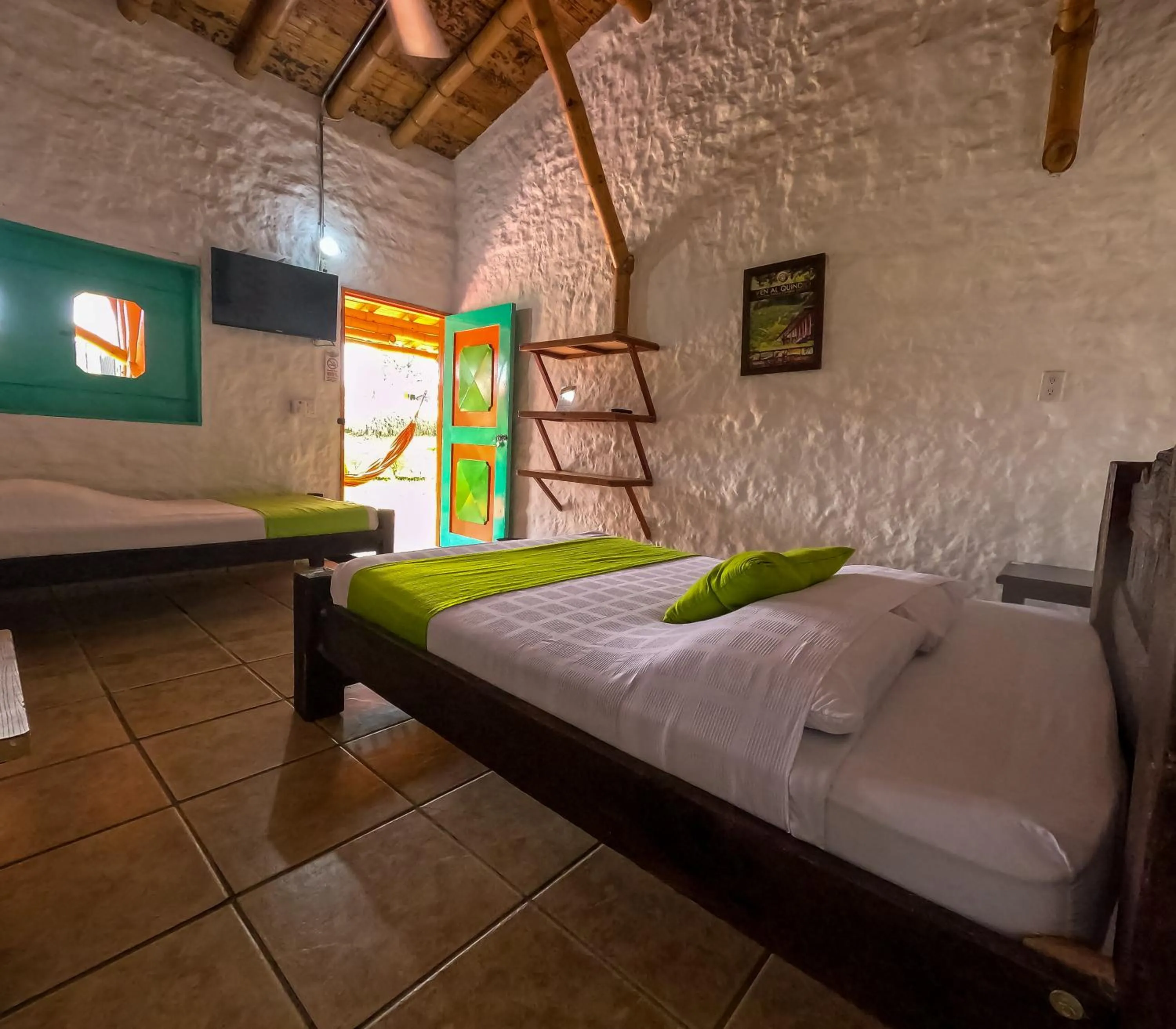 Bed in Hotel Parque de los Arrieros