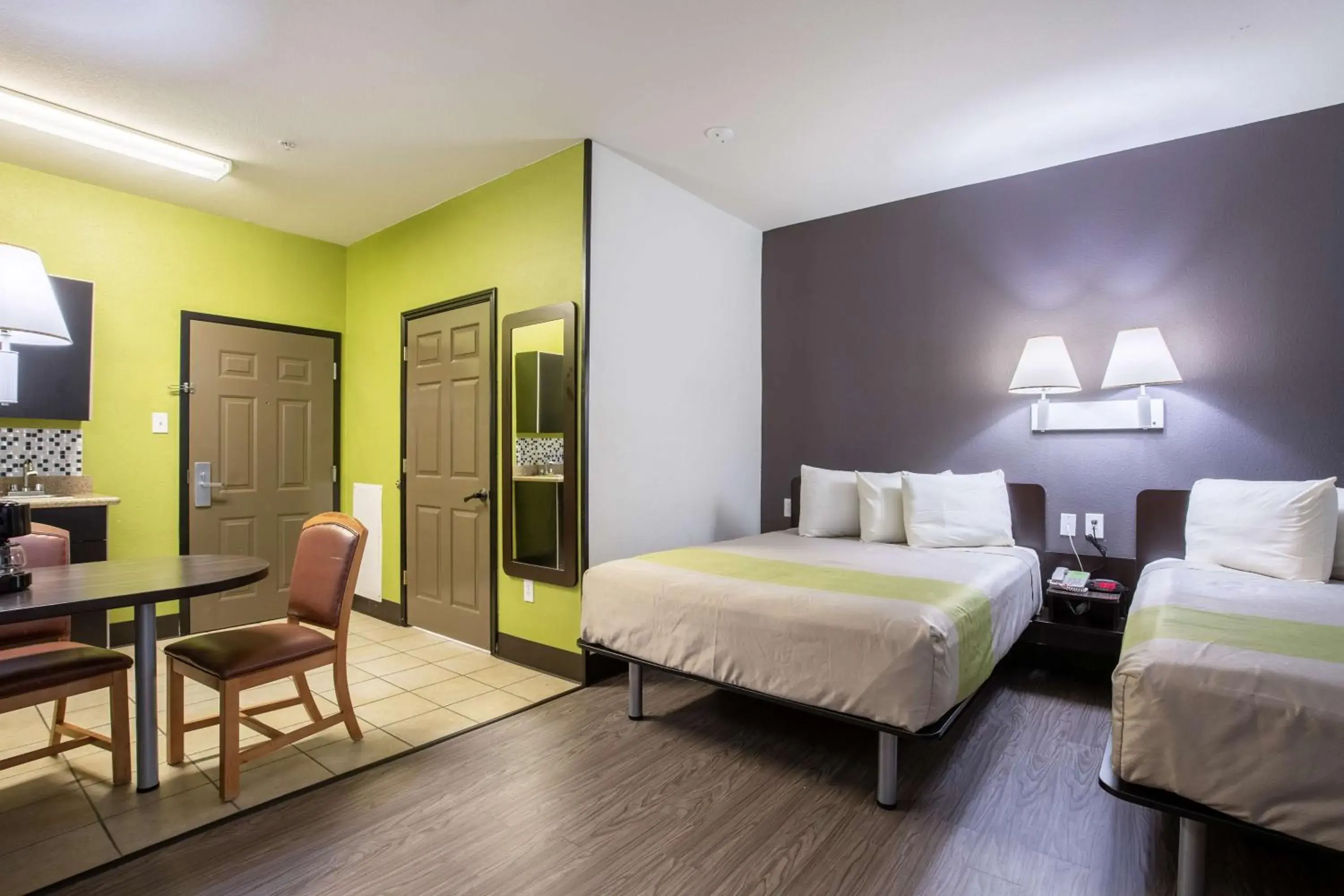 King Room with Two King Beds - Non-Smoking in Studio 6 Bay City TX King Room with Two King Beds - Non-Smoking in Studio 6 Bay City TX