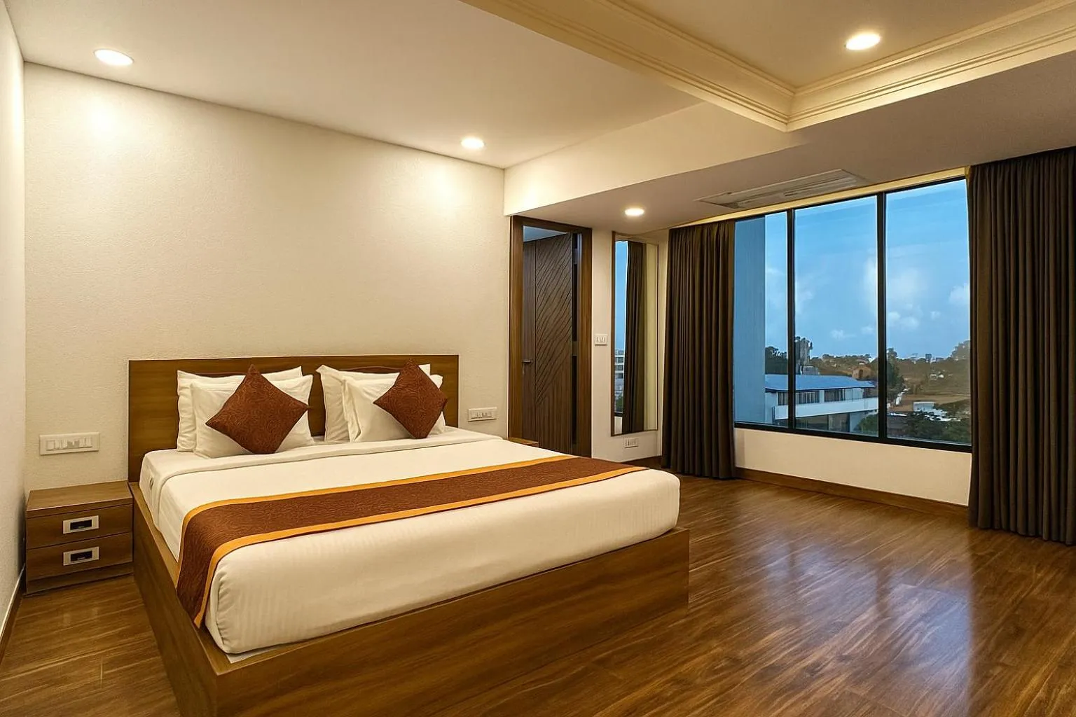 Bedroom, Bed in Hotel Solaris