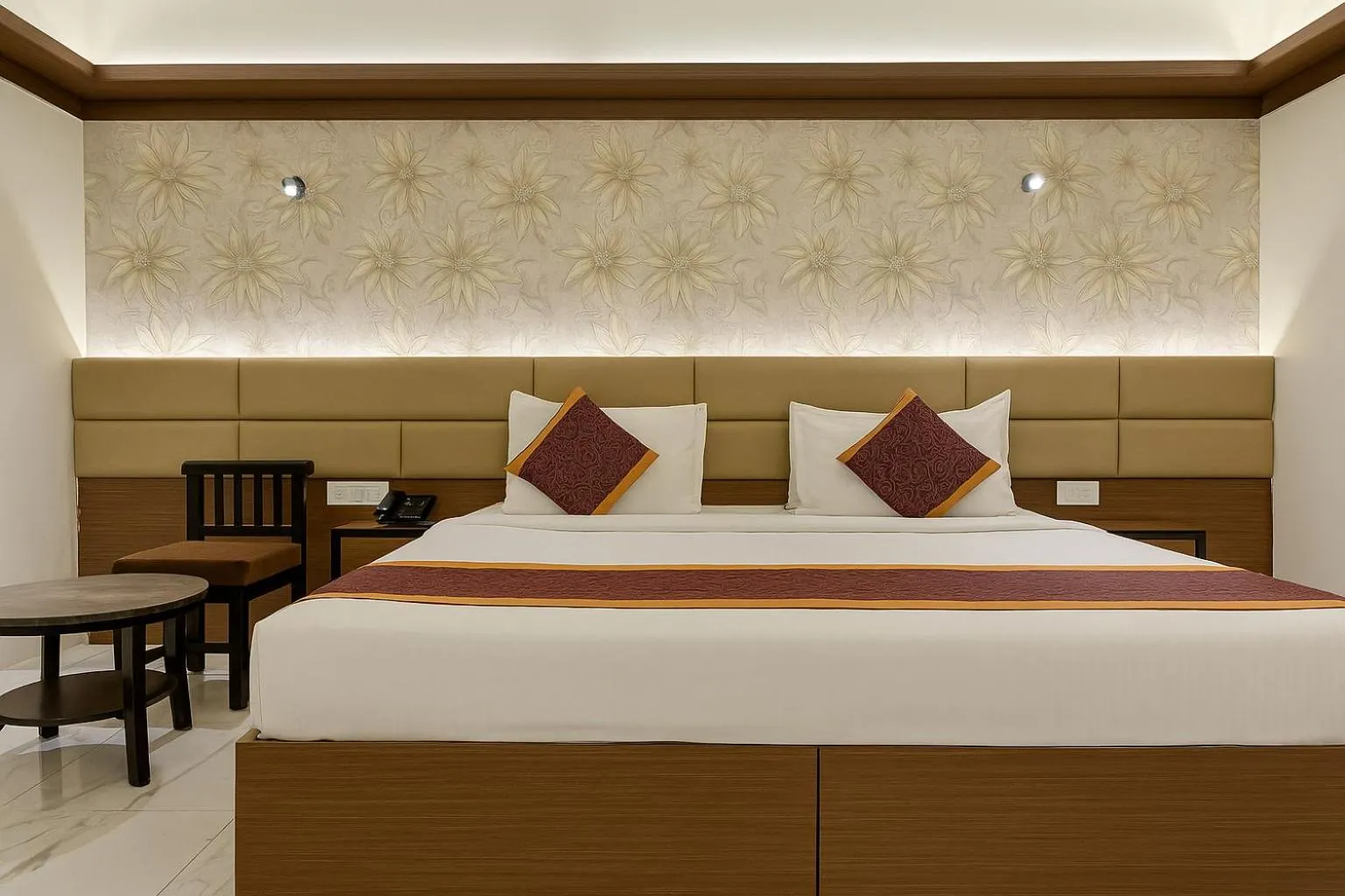 Bed in Hotel Solaris